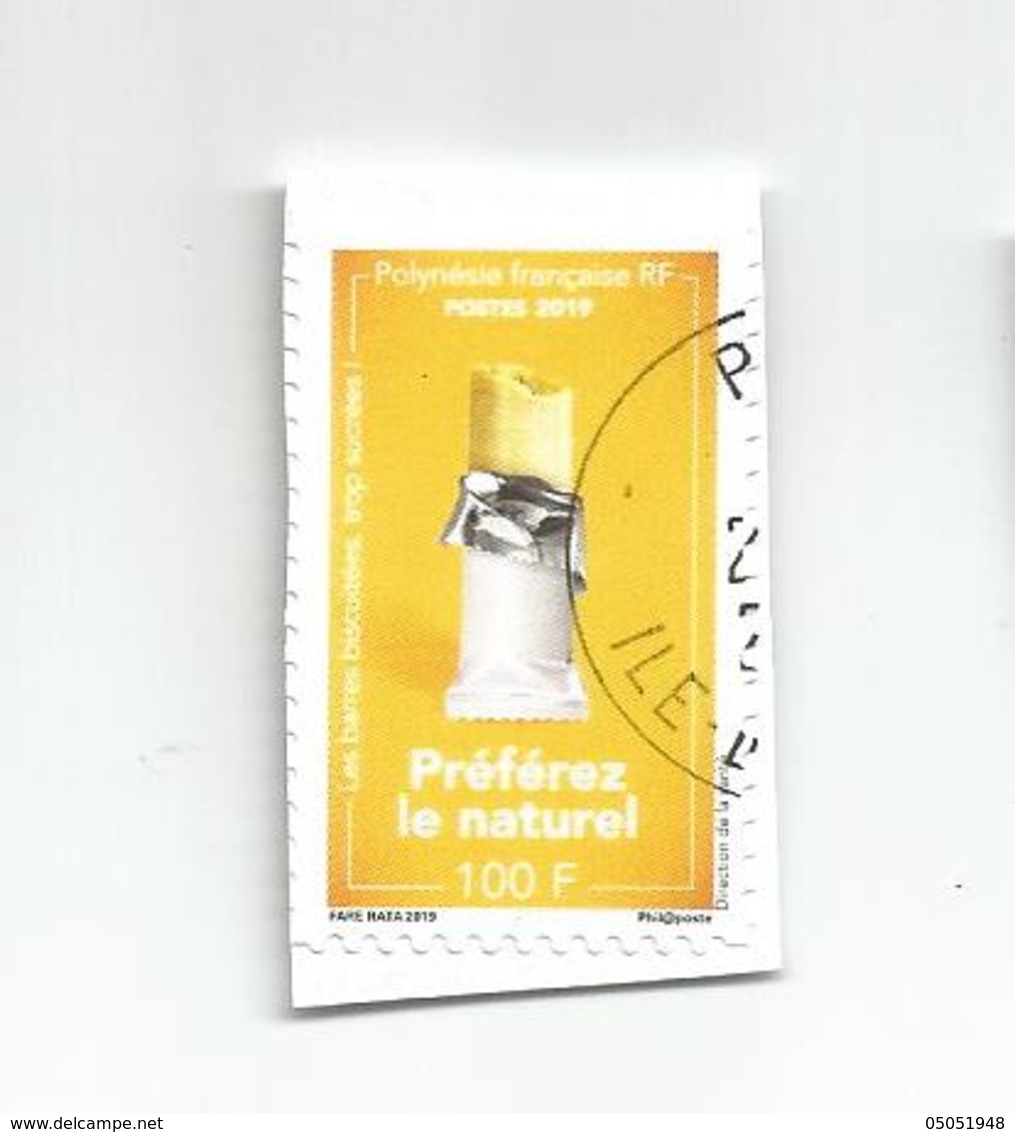 NOUVEAUTE  Timbre Du Carnet    Preferez Le Naturel (clascamerou17) - Usati