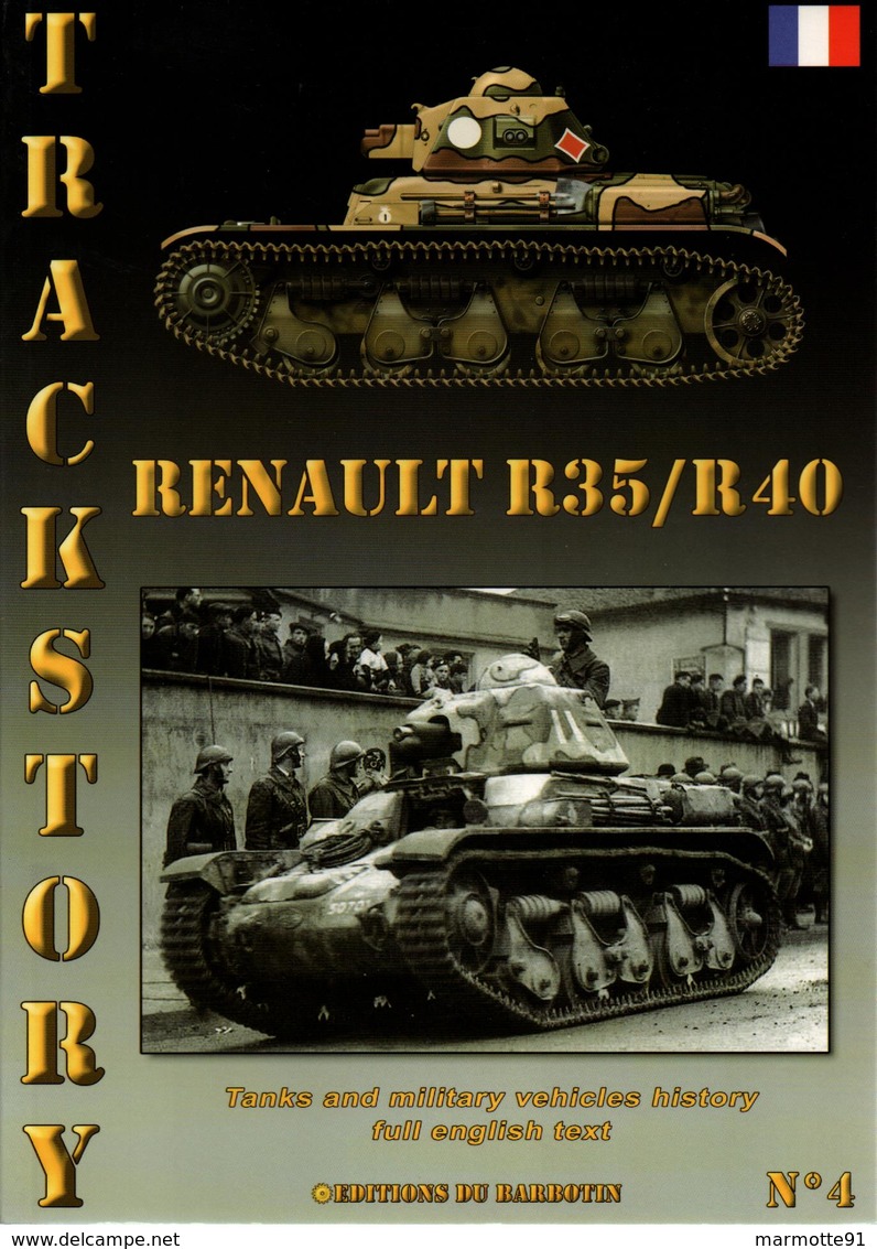 TRACKSTORY #4  CHAR LEGER  RENAULT  R35  R40 - Véhicules