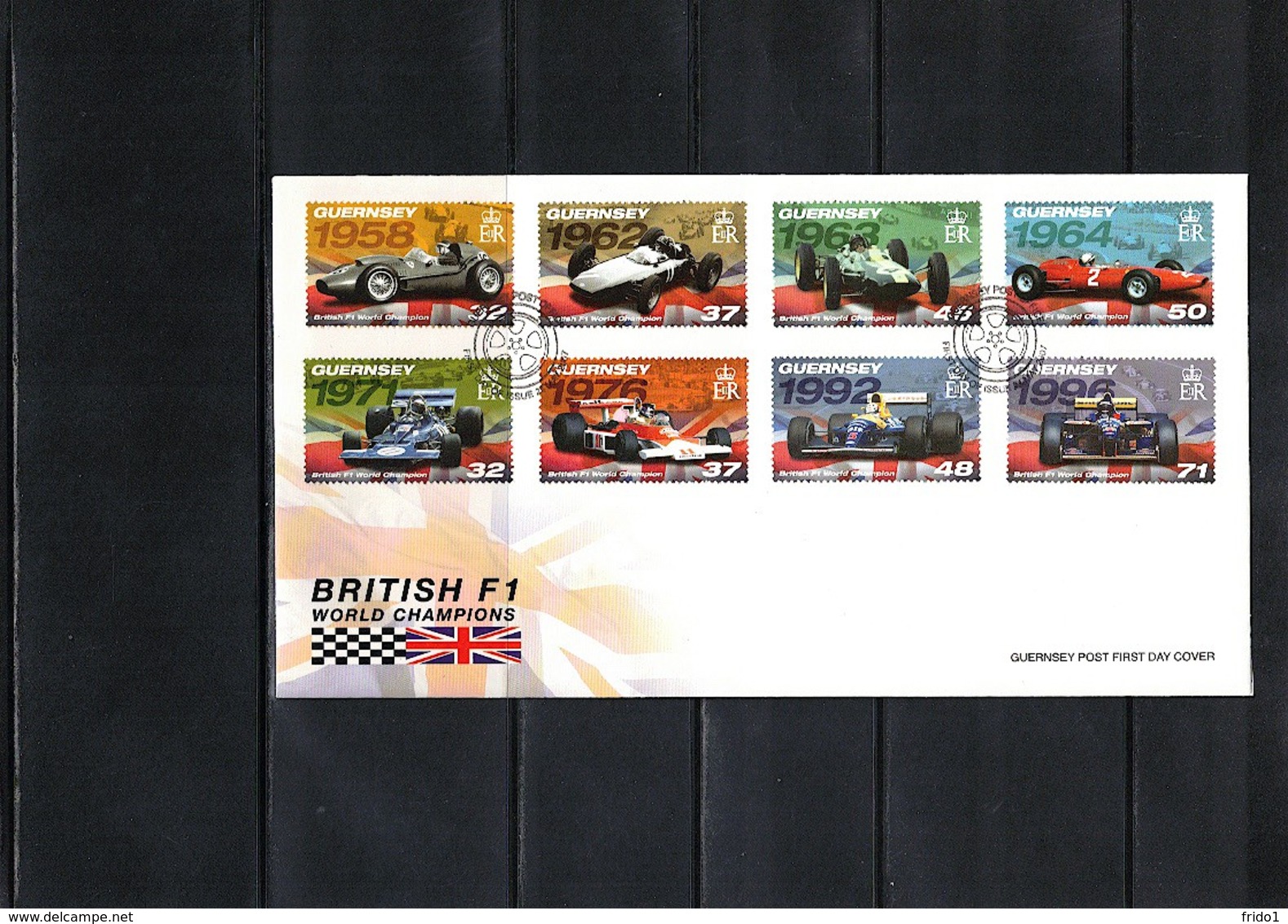 Guernsey 2007 British F1 World Champions FDC - Automobile