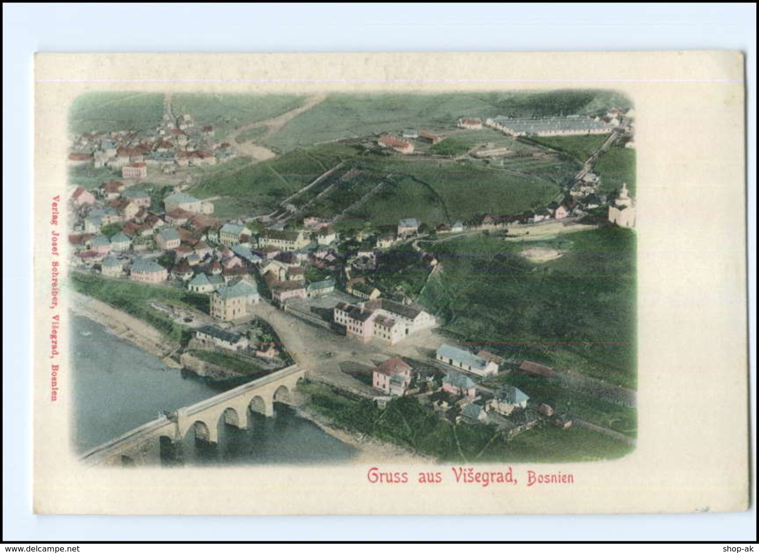 U5219/ Gruß Aus Visegrad Bosnien AK Ca.1910 - Bosnien-Herzegowina