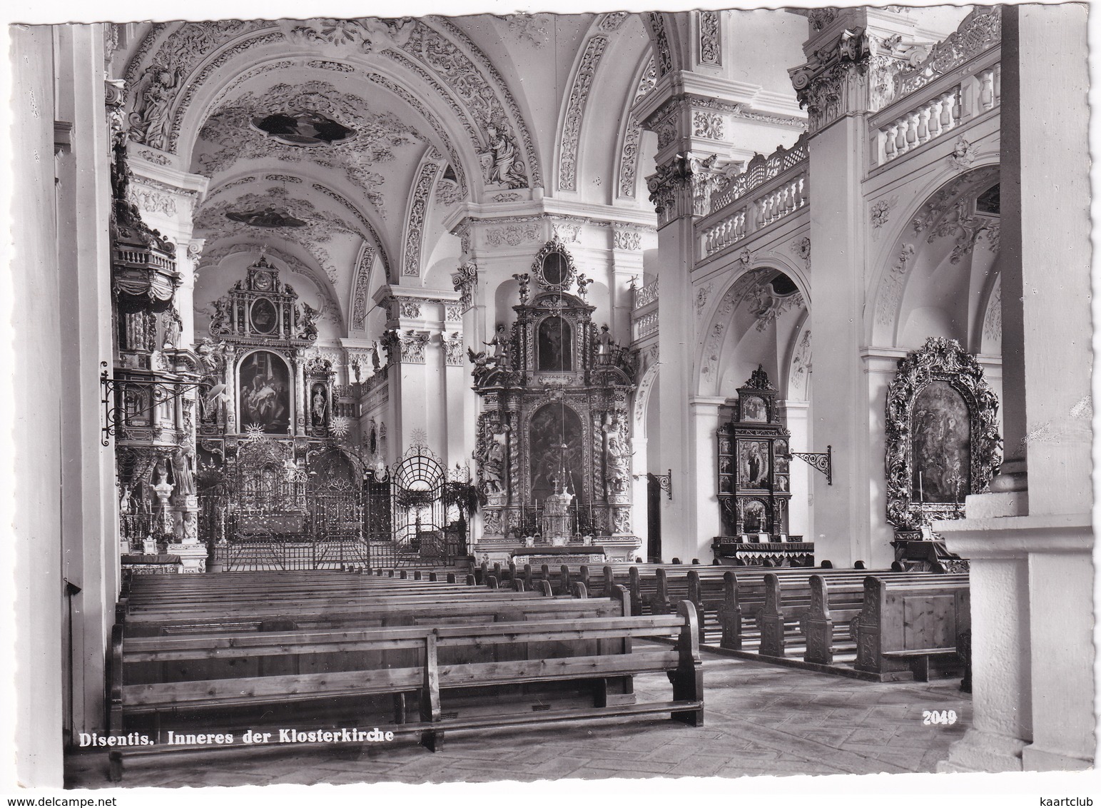 Disentis, Inneres Der Klosterkirche - Disentis/Mustér