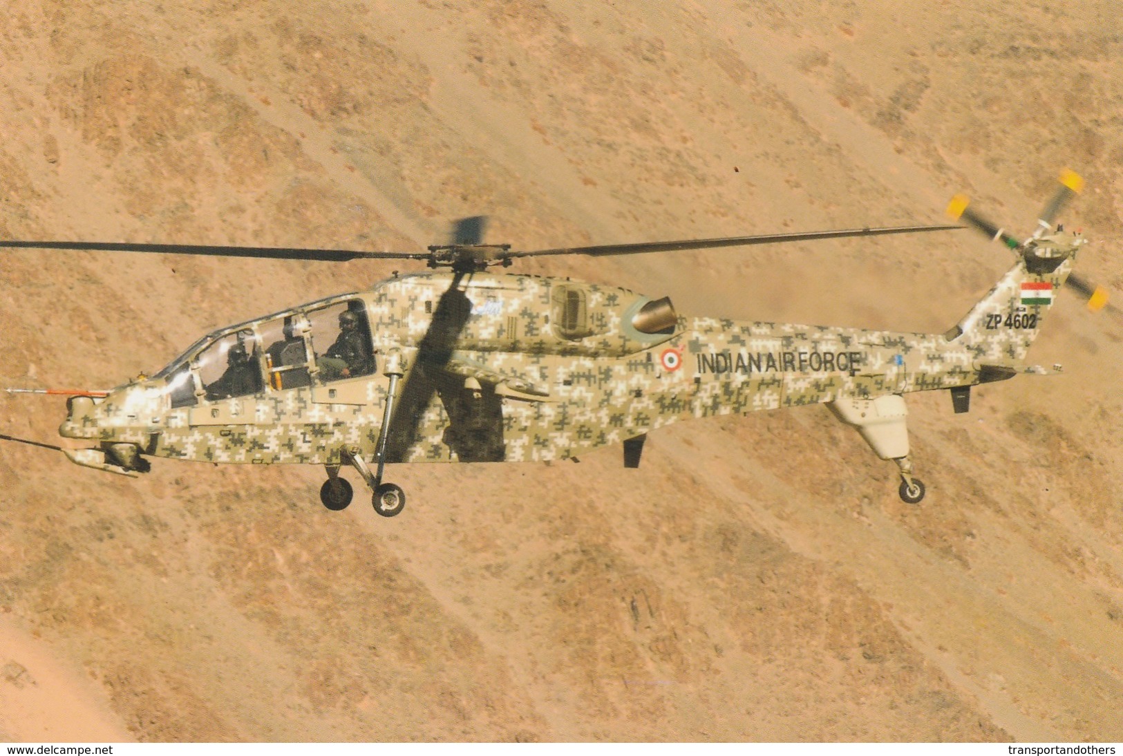 INDIA LIGHT COMBAT HELICOPTER POSTCARD - Matériel