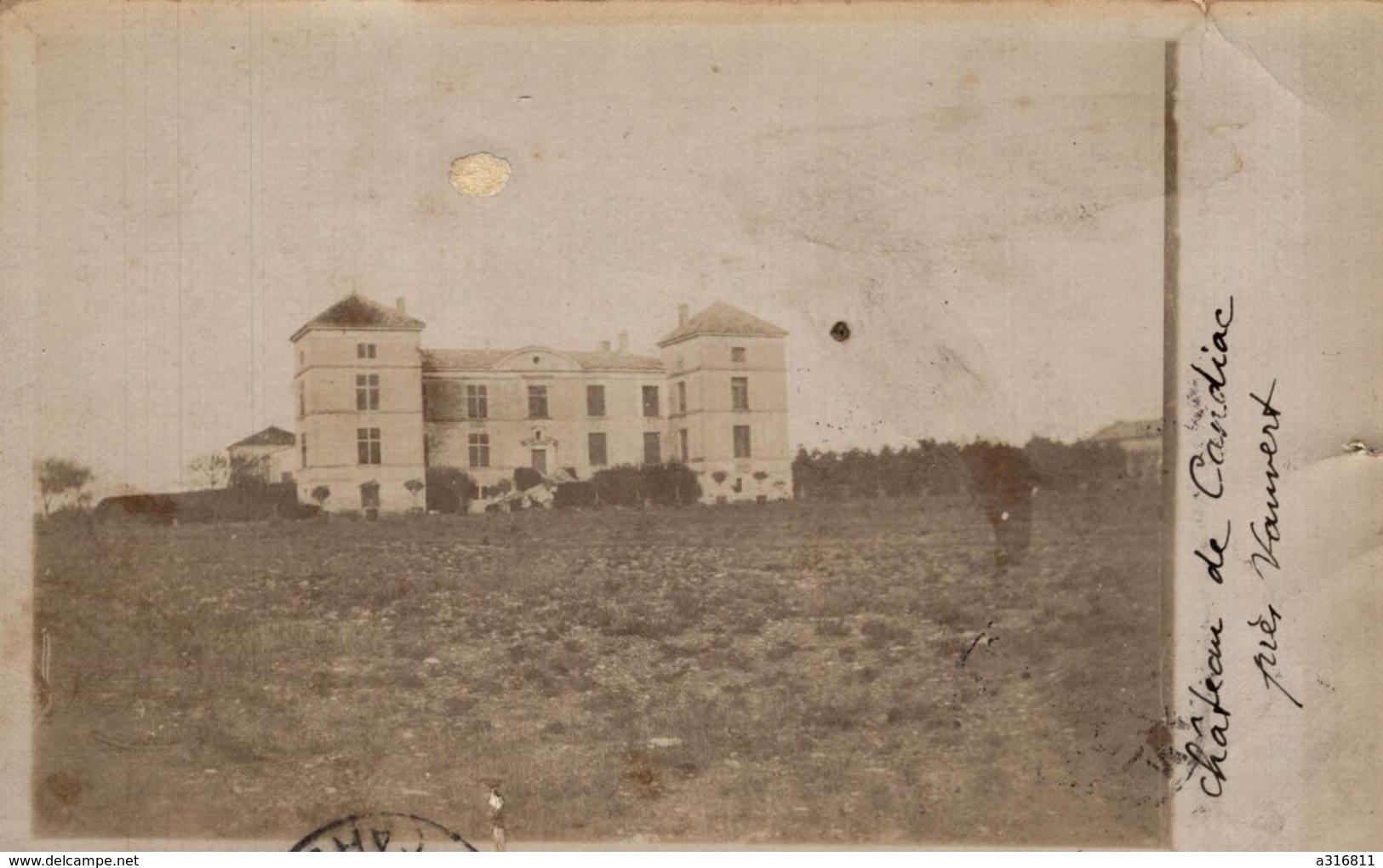 CHATEAU DE CANDIAC  PRES VAUVERT - Otros & Sin Clasificación