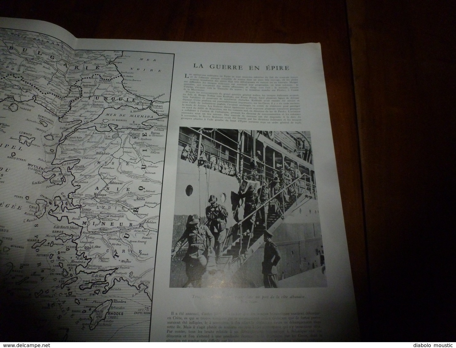 1940 L'ILLUSTRATION :Catastrophe-inondation sur Amélie-les-Bains-Céret;Guerre en Epire;Rochefolle;Salles;Lamartine; etc