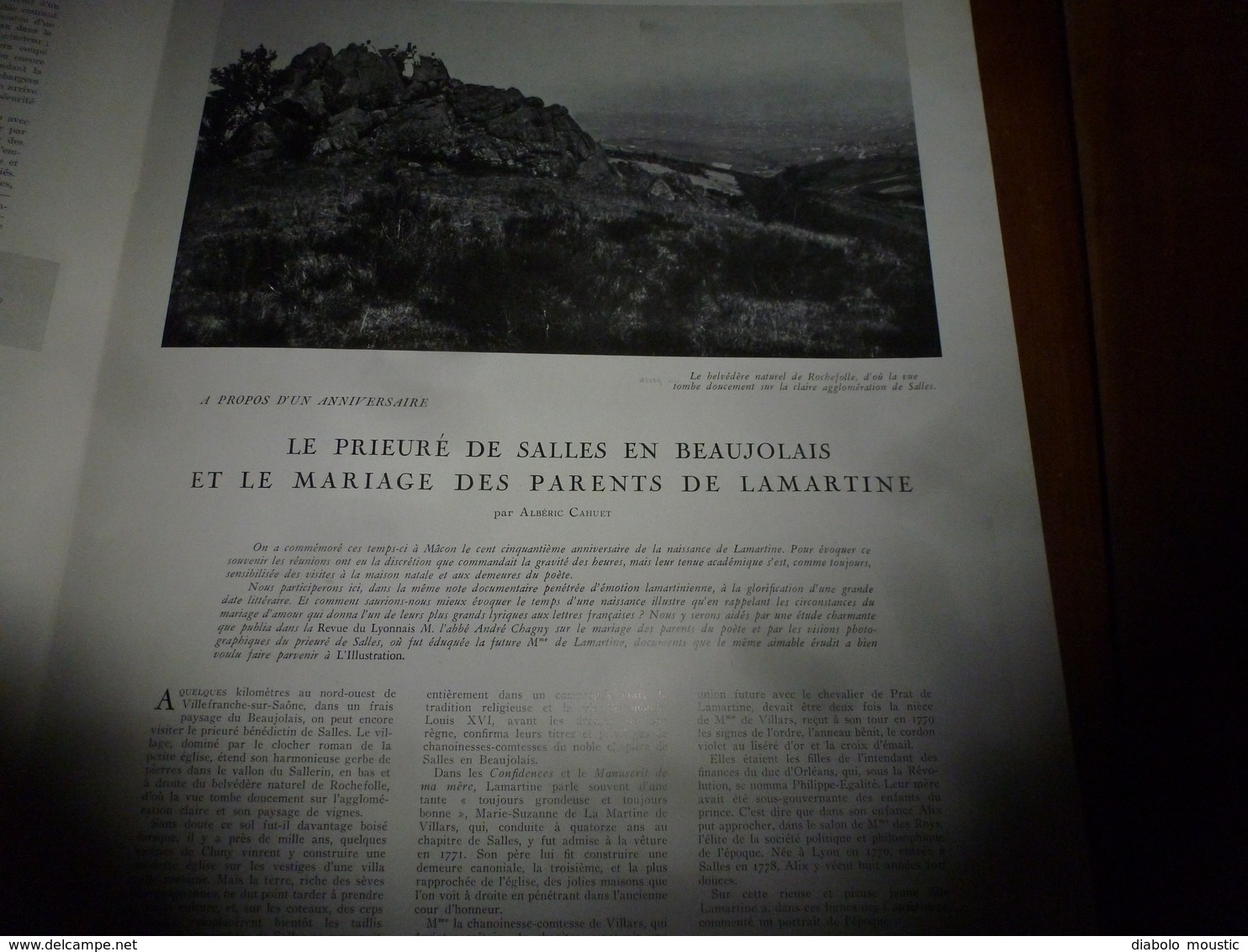 1940 L'ILLUSTRATION :Catastrophe-inondation sur Amélie-les-Bains-Céret;Guerre en Epire;Rochefolle;Salles;Lamartine; etc