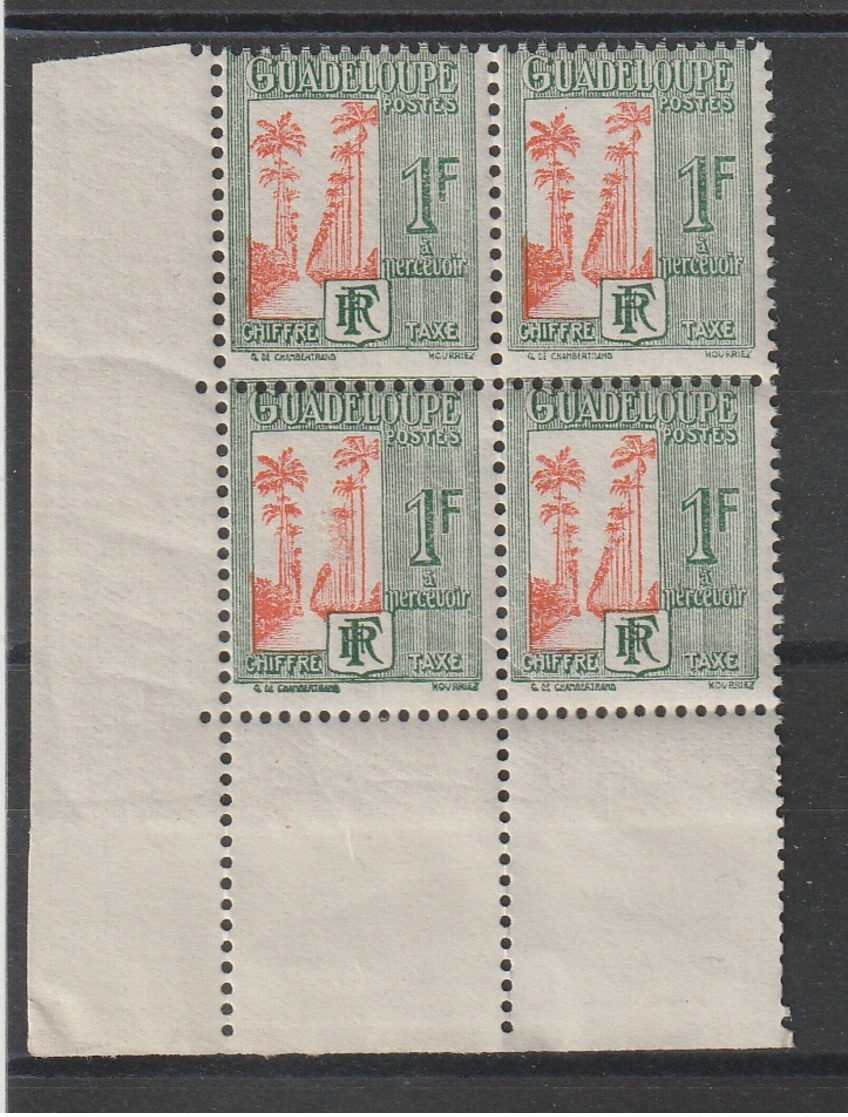 GUADELOUPE - Timbres-taxe