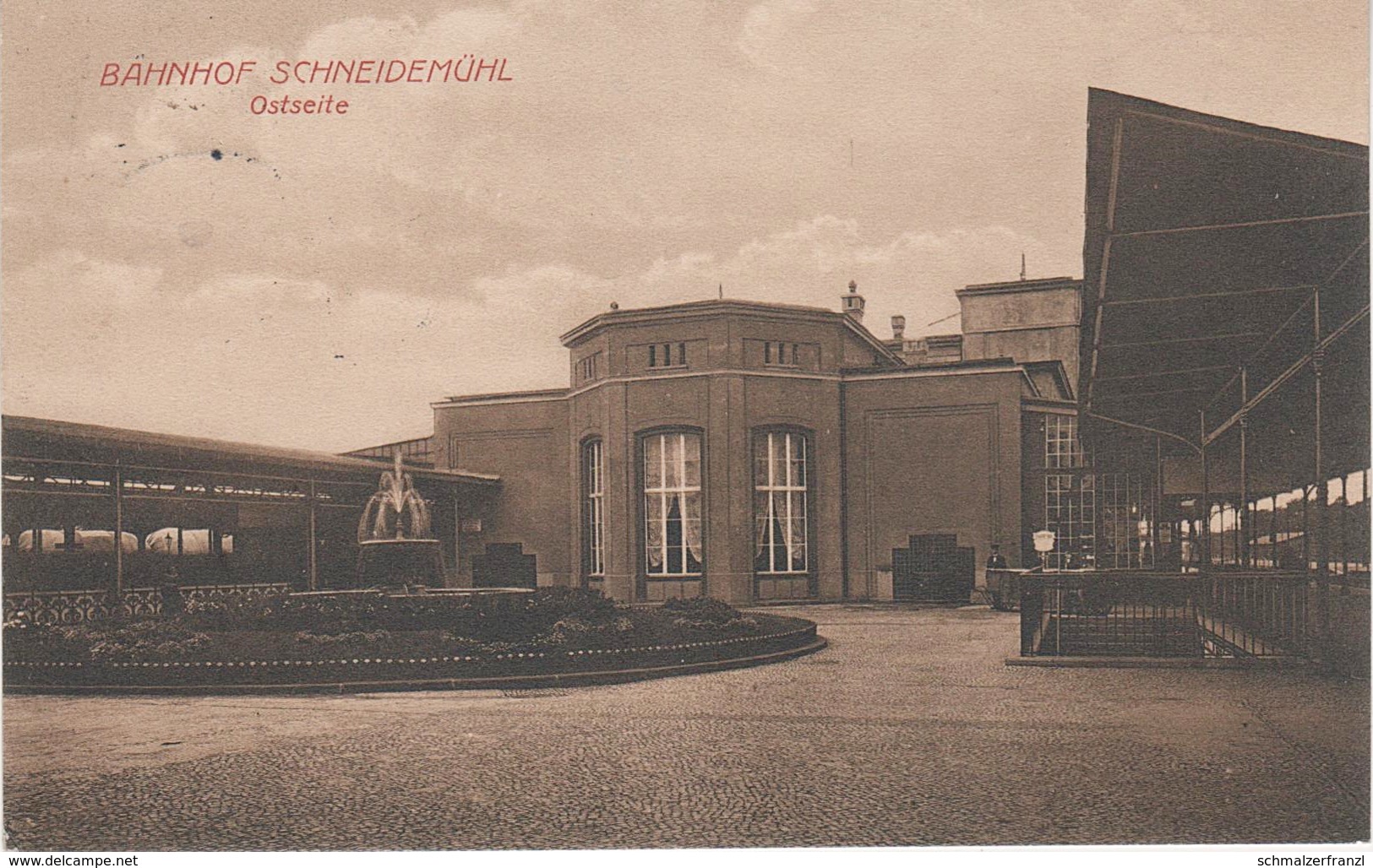 AK Pila Schneidemühl Bahnhof Glowny Stacja Gare A Heidekrug Karlsberg Grünthal Wiesenthal Neu Kamerun Grenzmark Posen - Posen