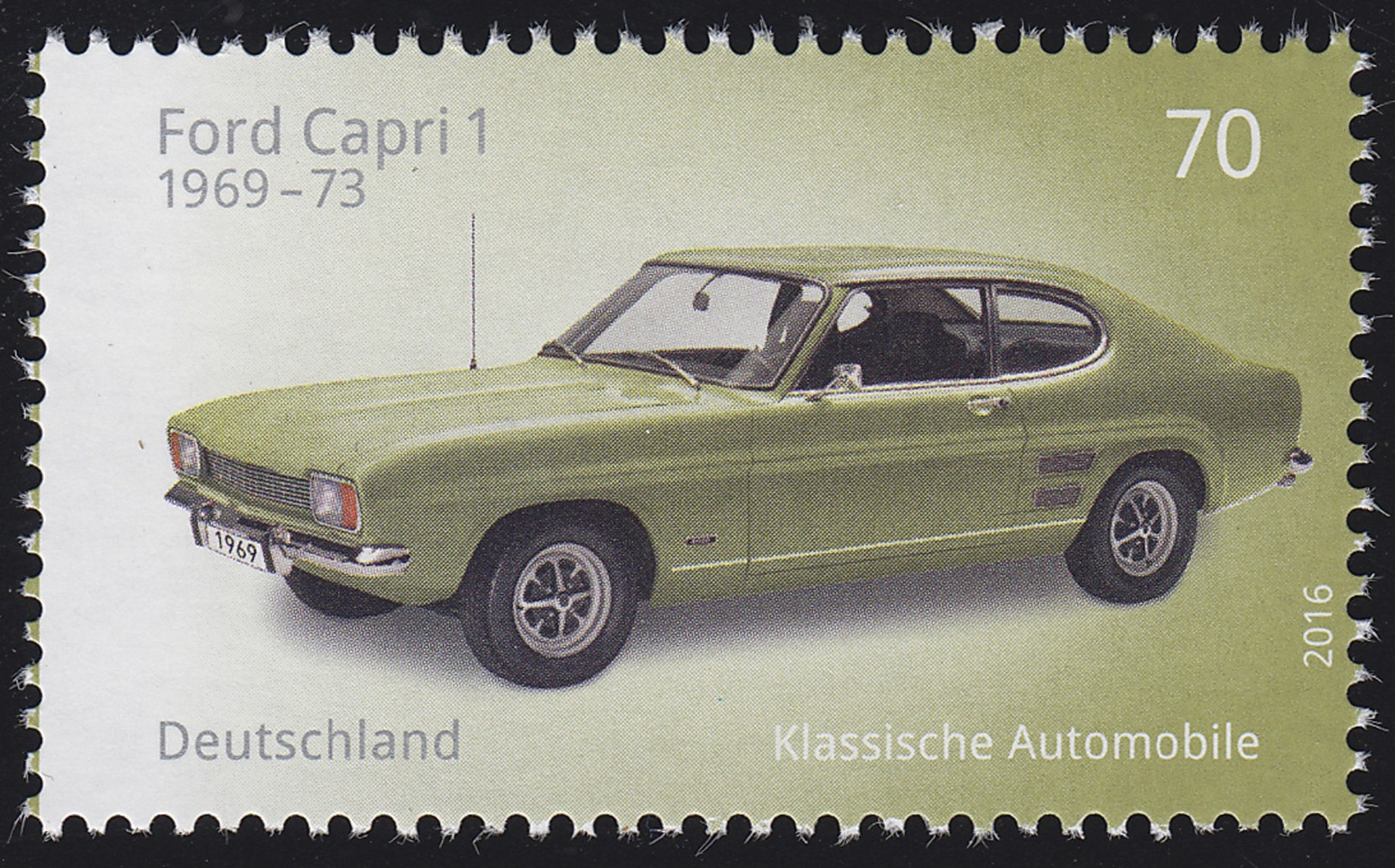 3202 Klassische Deutsche Automobile: Ford Capri 1, ** - Autres & Non Classés