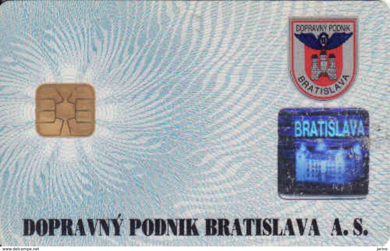 Slovaquie, Dopravny Podnik Bratislava, Compagnie De Transport Bratislava, Chip Card - Moteurs