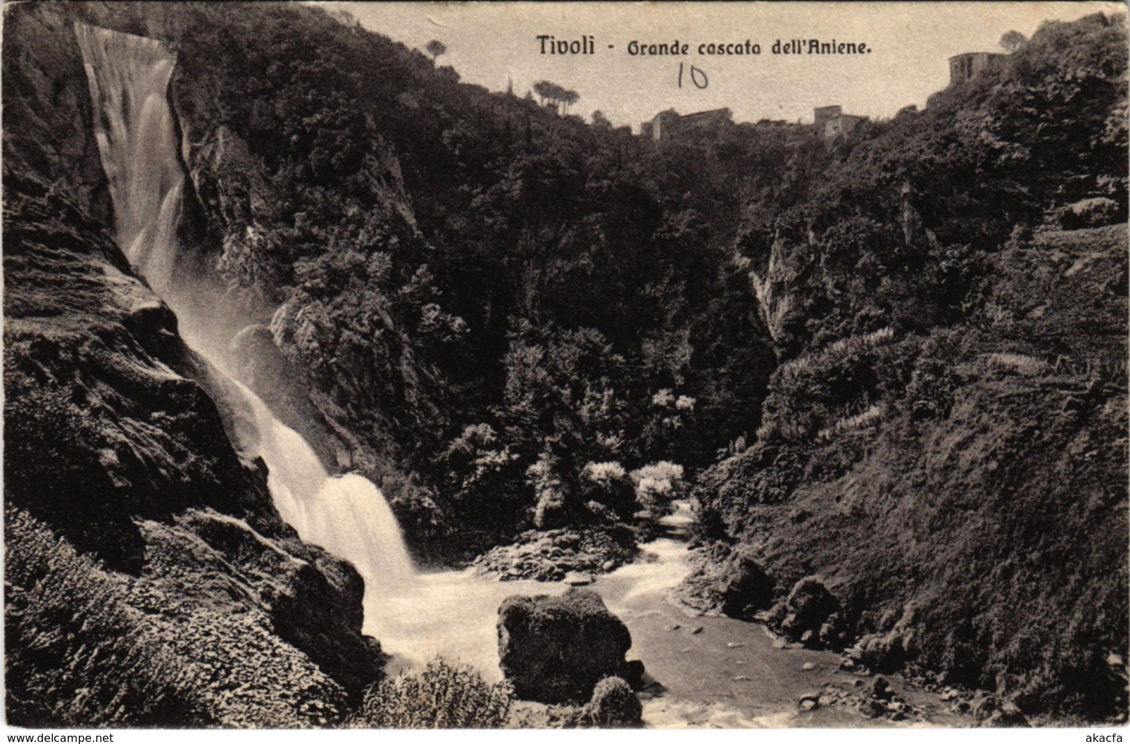 CPA Tivoli Grande Cascata Dell'Aniene ITALY (801591) - Altri & Non Classificati