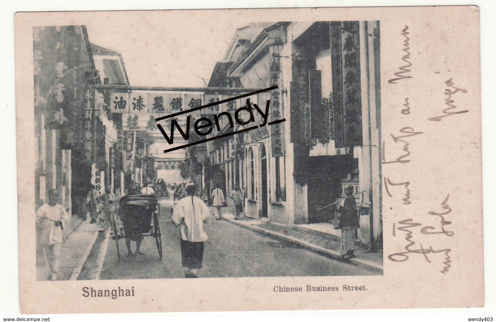 Shangai (Chinese Business Street 1900) - Chine