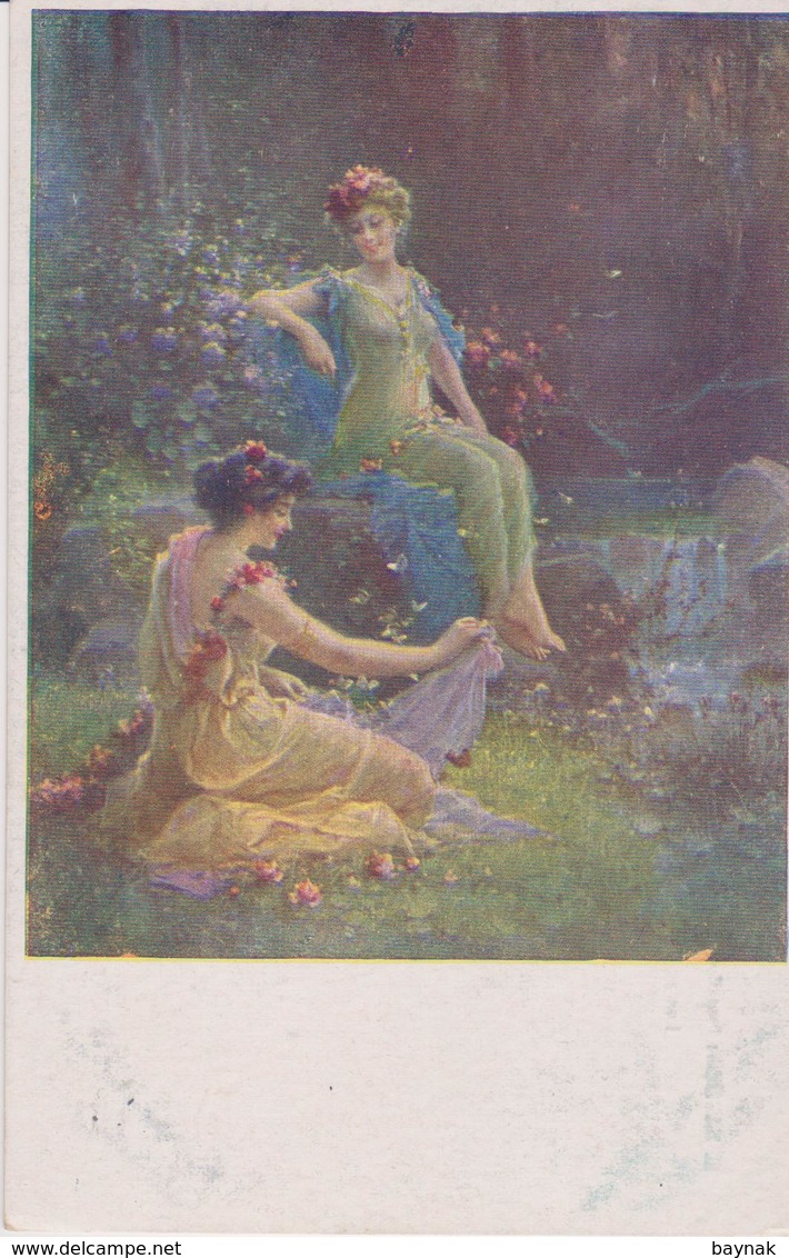 TH2193  --  H. ZATZKA  --  LES NYMPHES - Zatzka