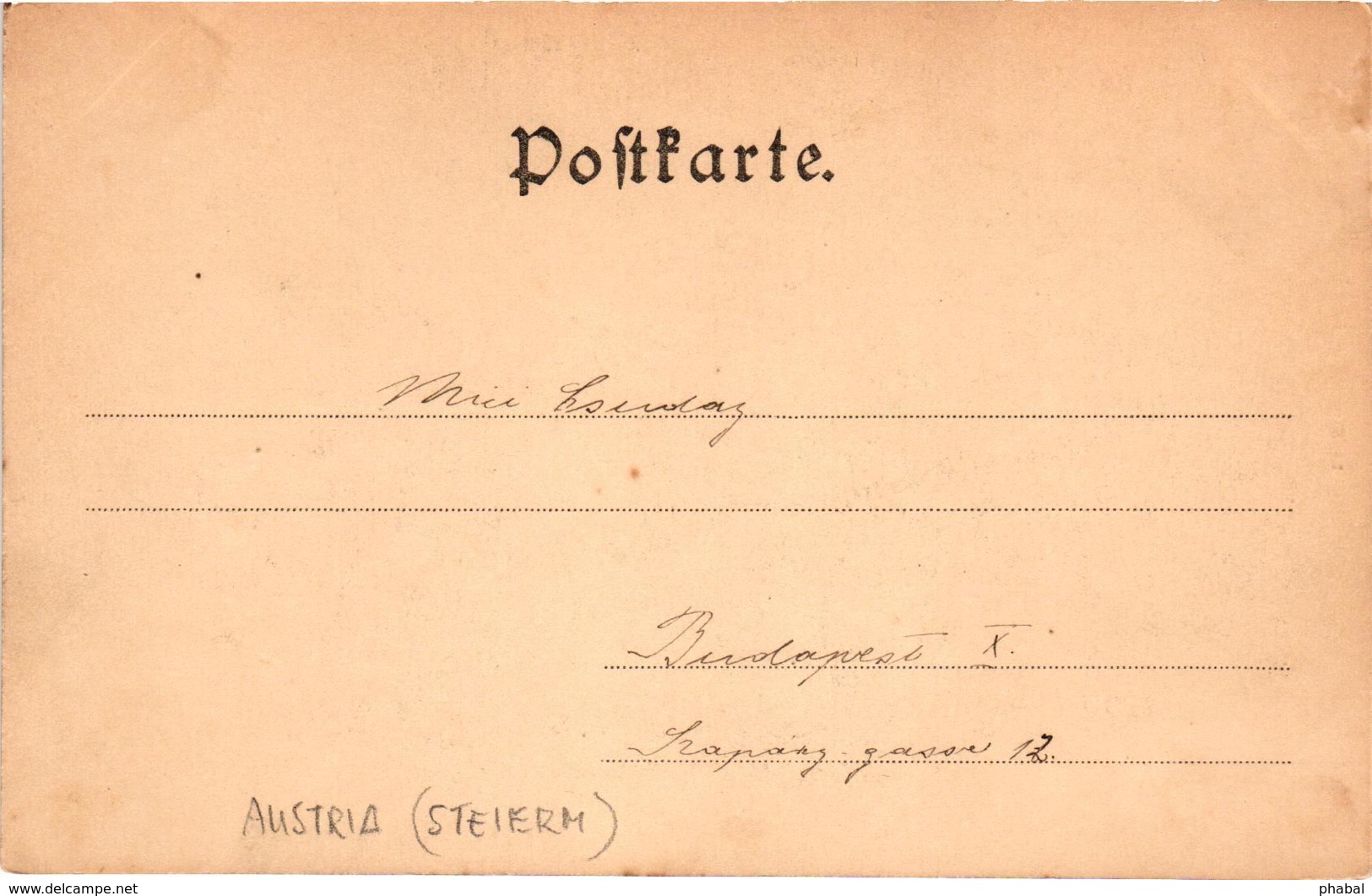 Austria, Hieflau, Steiermark, View, Old Postcard Pre. 1905 - Hieflau
