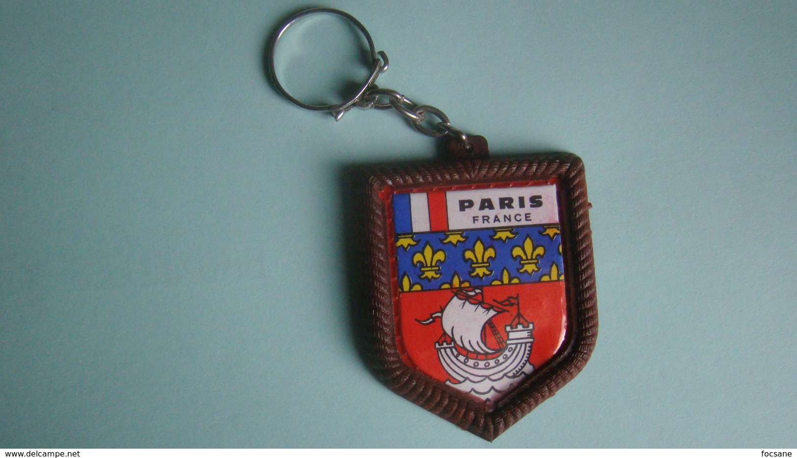 Porte Clef Puding Imperial Dessert Blason Paris France - Other & Unclassified