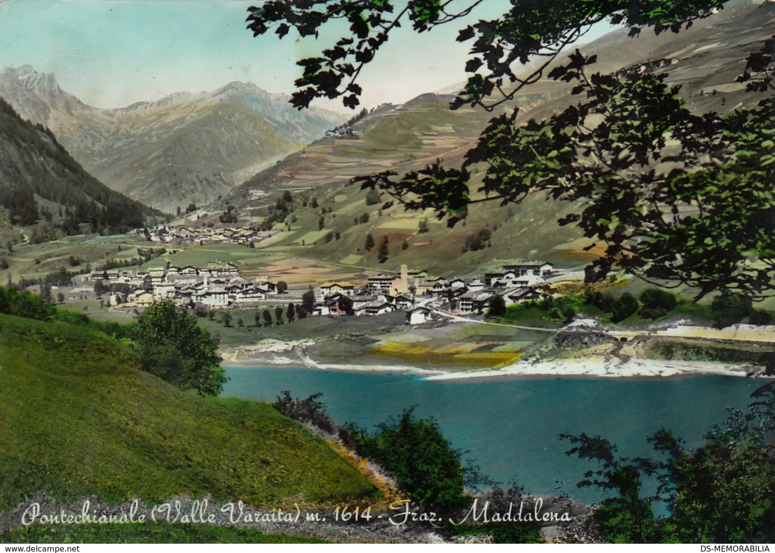 Pontechianale Valle Varaita Fraz Maddalena 1960 - Cuneo