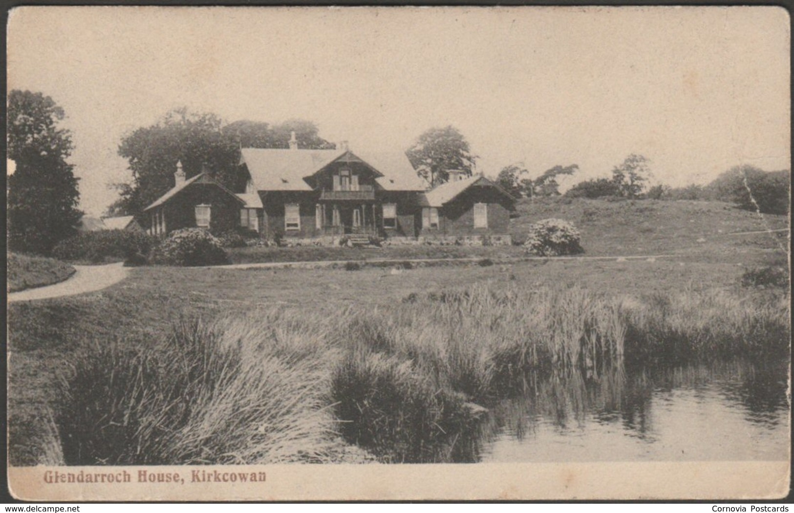 Glendarroch House, Kirkcowan, Wigtownshire, C.1920 - Postcard - Wigtownshire