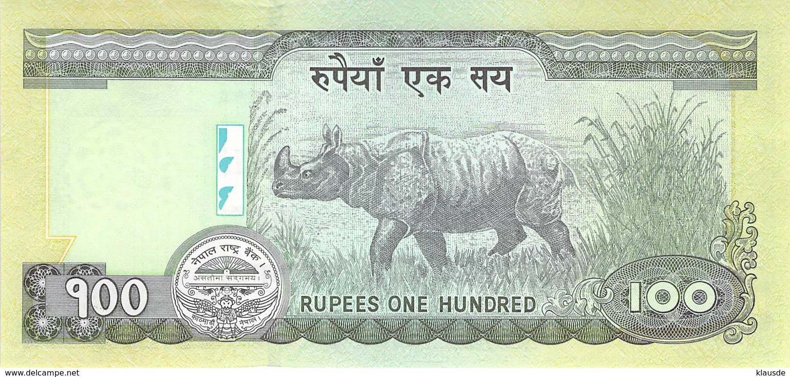 100 Rupies Nepal UNC 2012 - Nepal