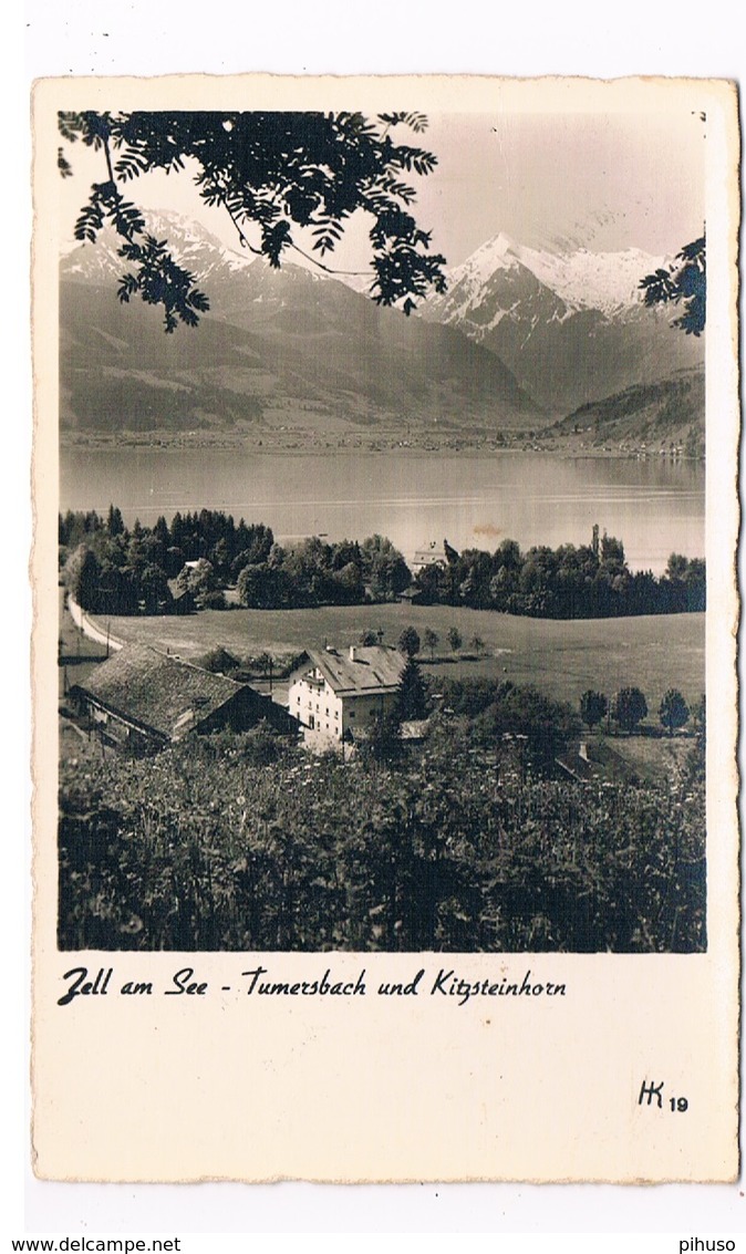 A-4021  ZELL AM SEE : Tumersbach Und Kitzsteinhorn ( Special 3th Reich Stempel,stamp) - Zell Am See