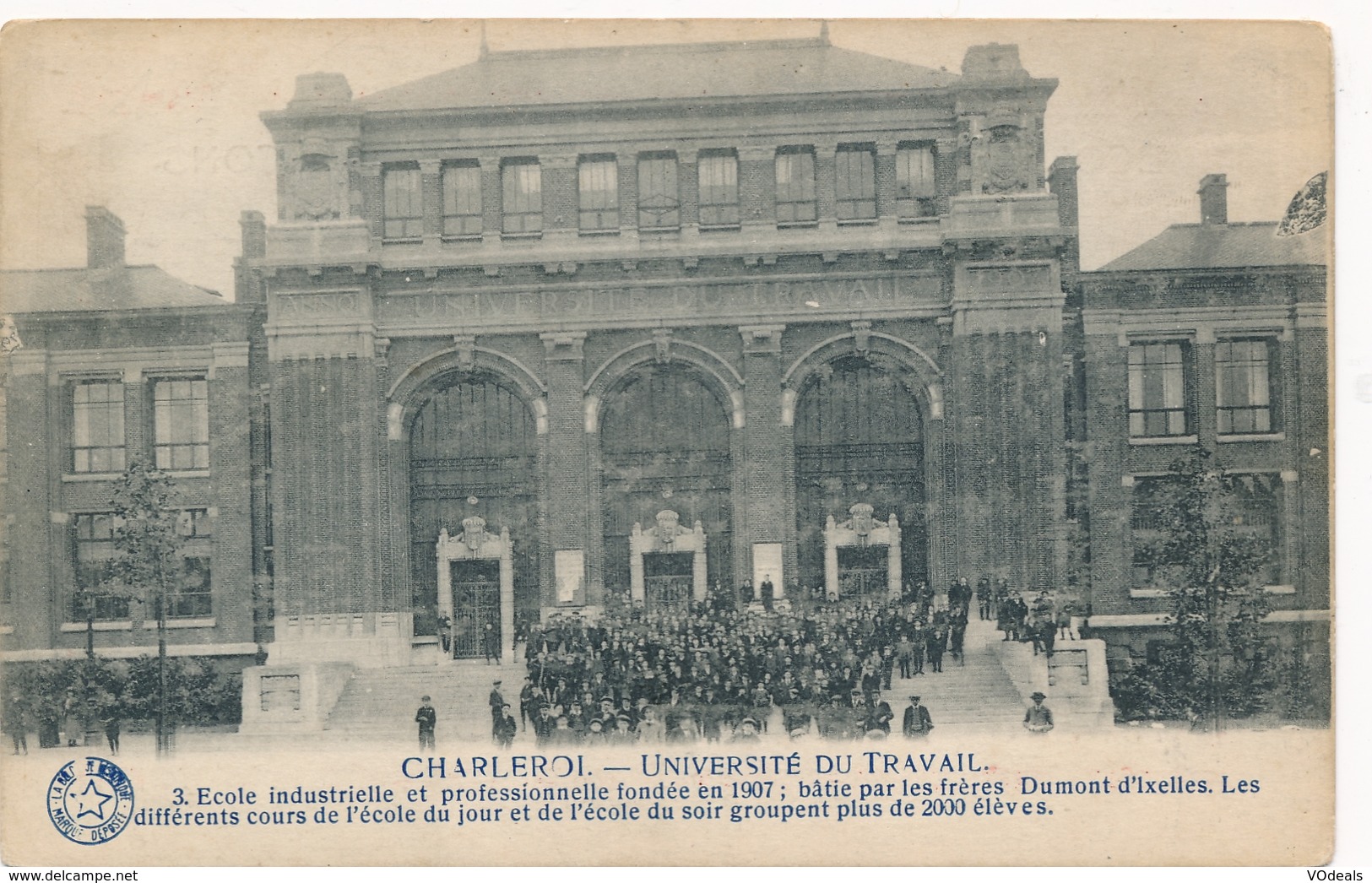 CPA - Belgique - Charleroi - Université Du Travail - Charleroi