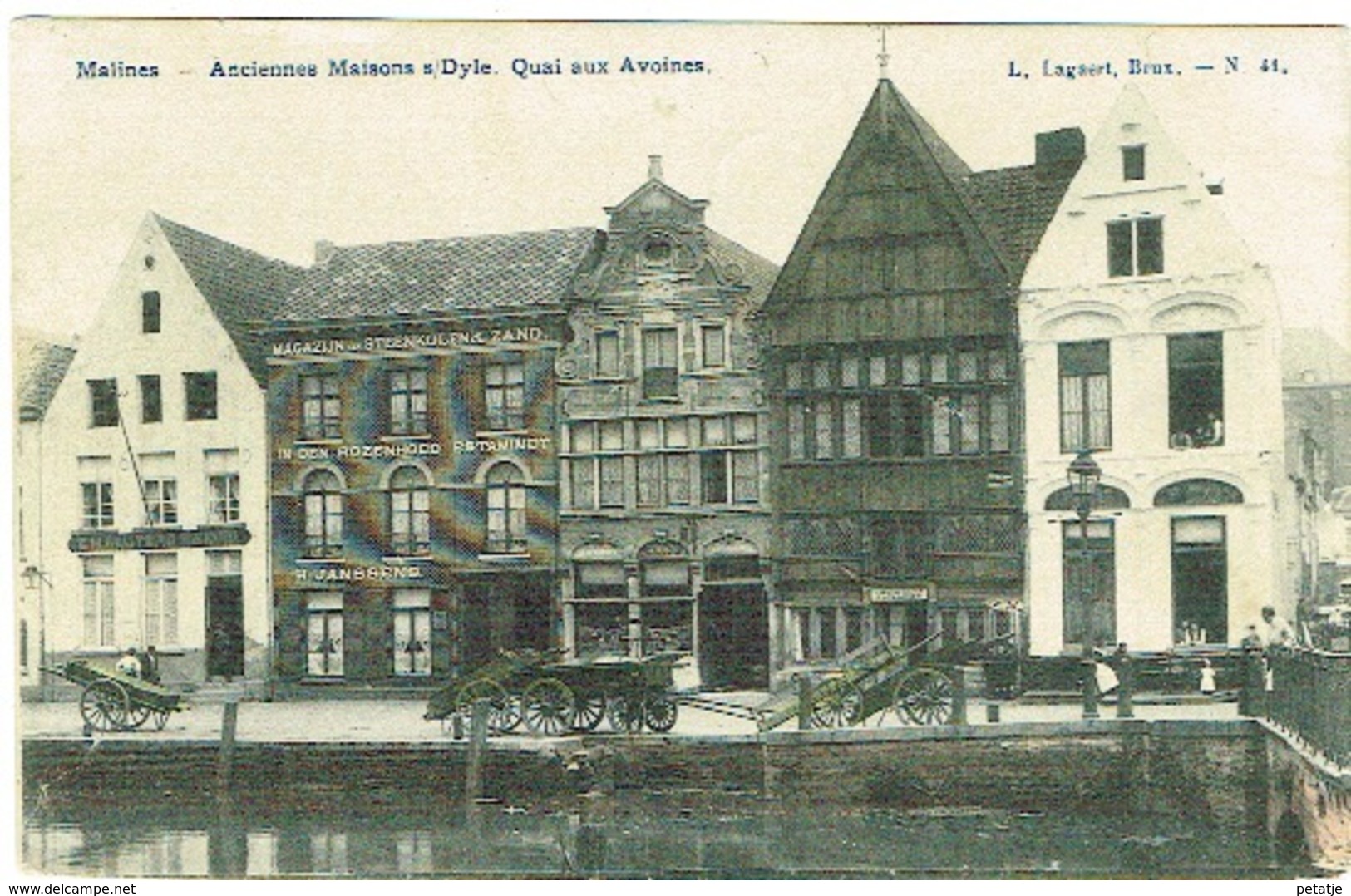 Malines , Quai Des Avoines - Malines