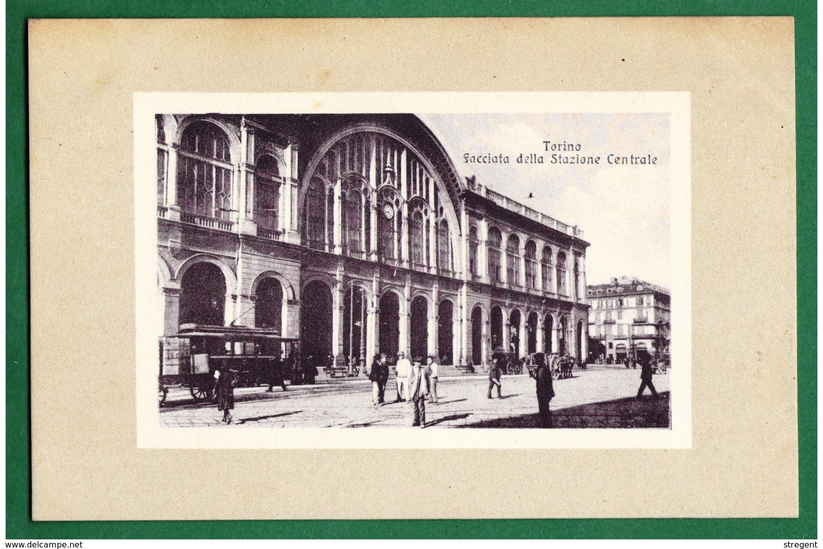 TORINO - Facciata Della Stazione Centrale - Trasporti