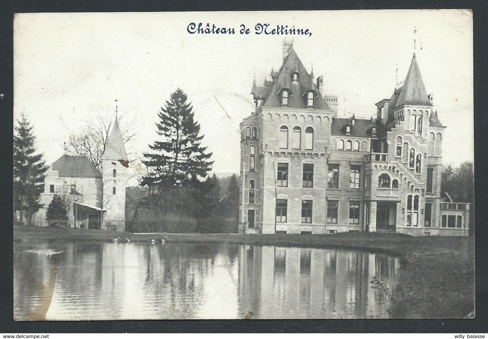 +++ CPA - A/A - Somme Leuze - Château De NETTINNE   // - Somme-Leuze