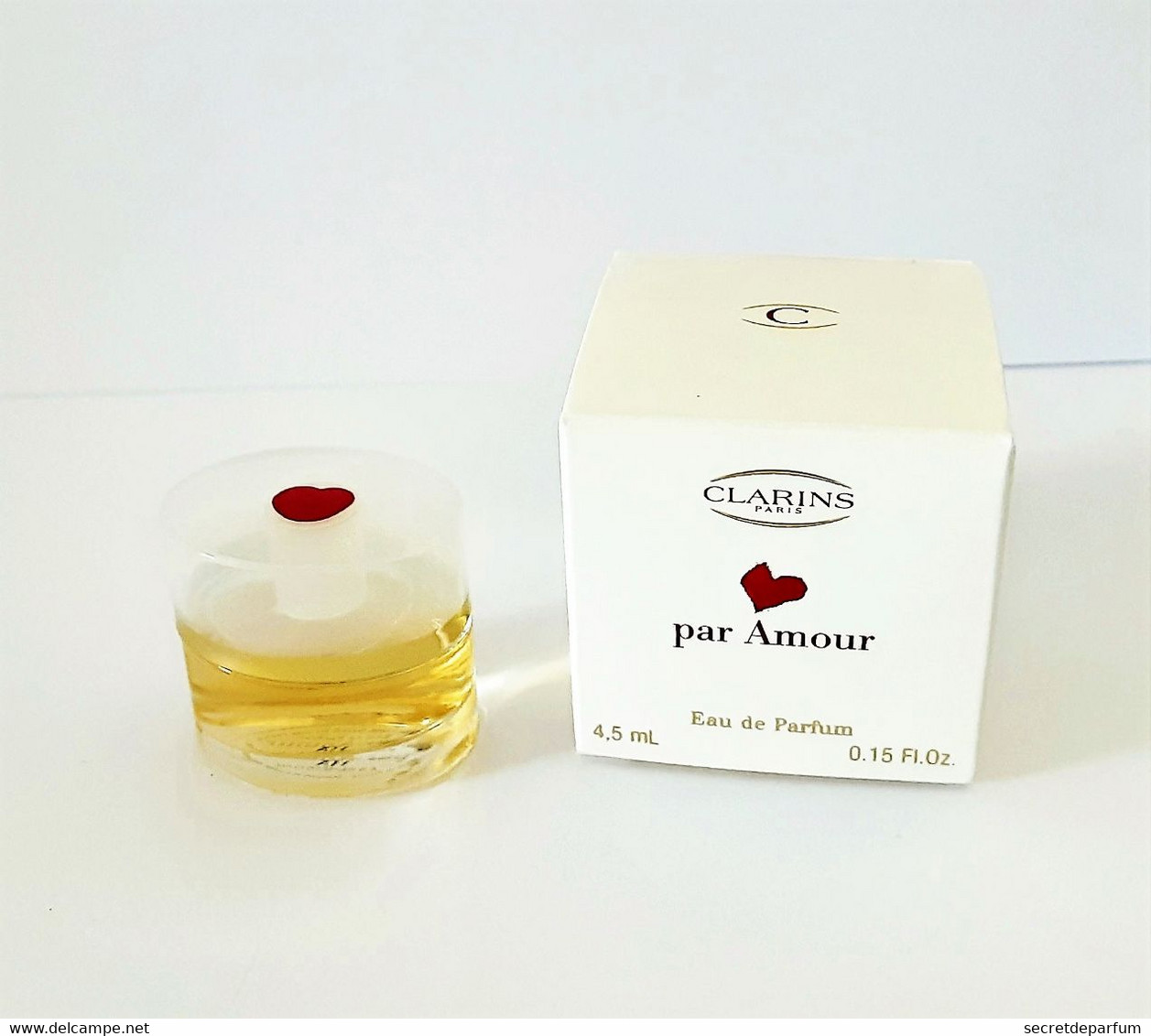 Miniatures De Parfum  CLARINS PAR AMOUR  EDP   4.5 Ml  De  CLARINS  + Boite - Miniatures Femmes (avec Boite)