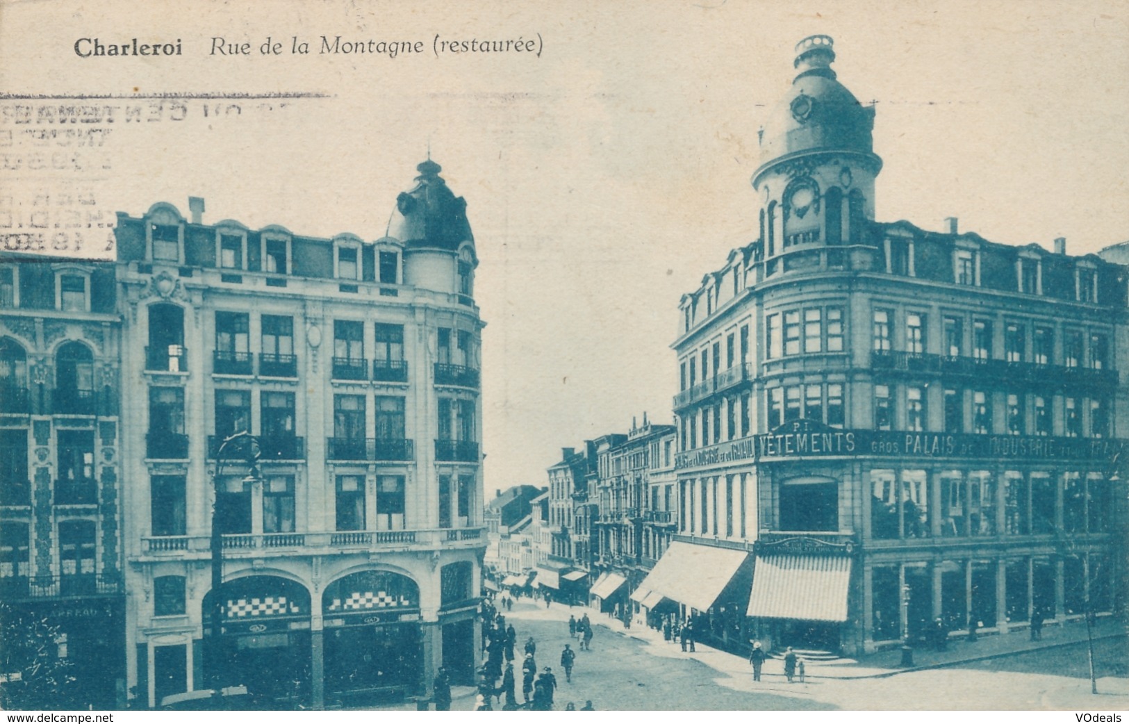 CPA - Belgique - Charleroi - Rue De La Montagne - Charleroi