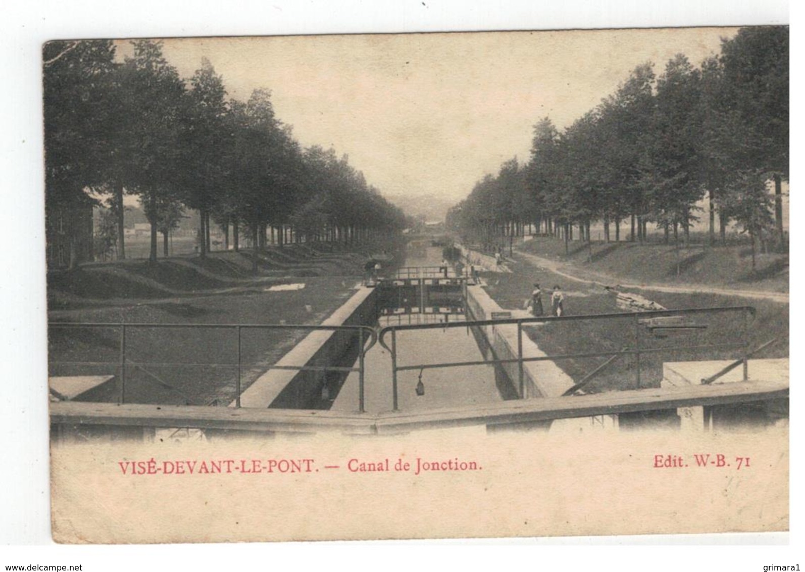 VISE-DEVANT-LE-PONT   -  Canal De Jonction 1907 Edit. W-B 71 - Visé