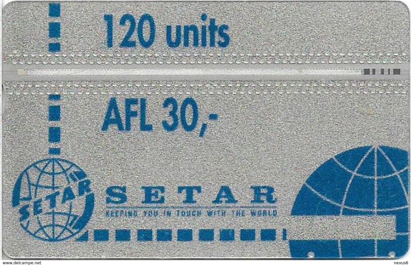 Aruba - Setar - L&G - North Coast - 511C - 11.1995, 120U, Used - Aruba