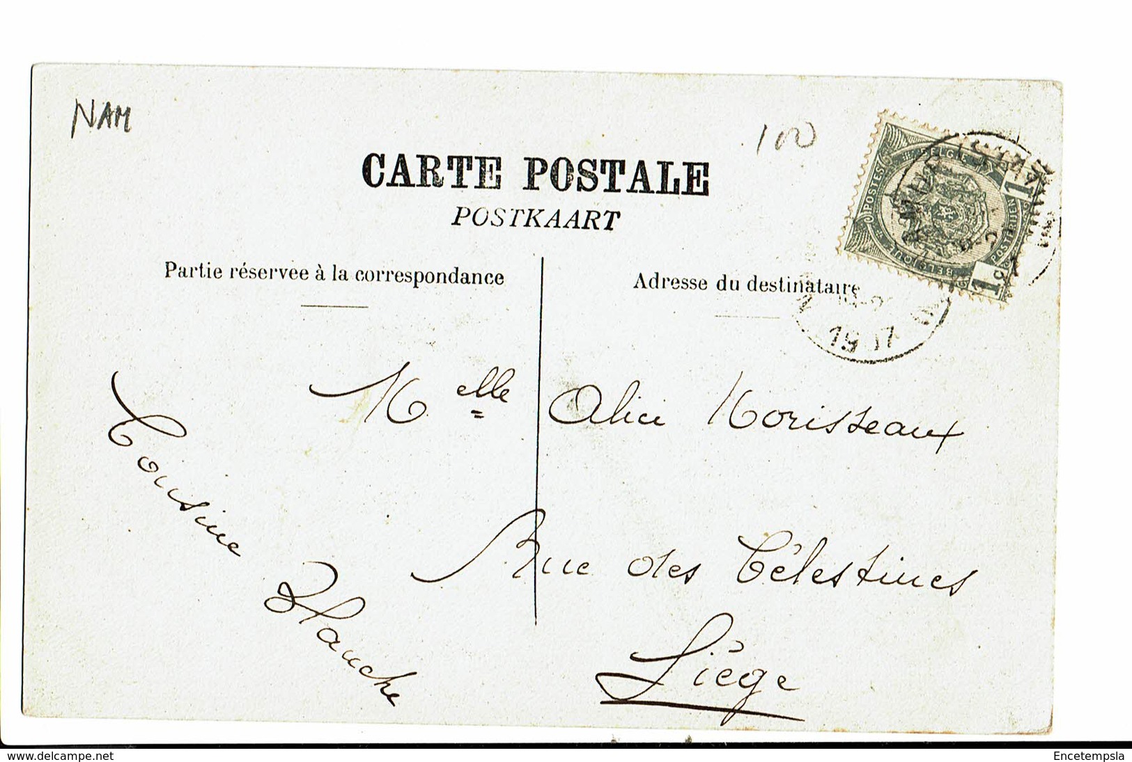 CPA - Carte Postale -  Belgique -Namur Sa Cathédrale -1907-VM3465 - Namur
