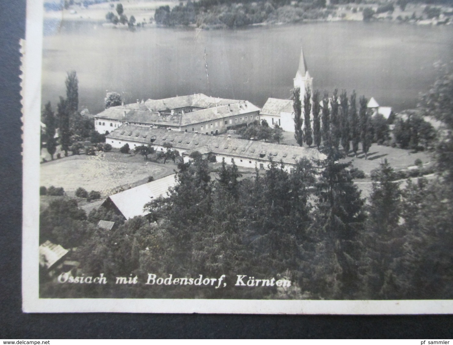 Österreich 1932 Echtfoto AK Ossiach Mit Bodensdorf Kärnten Nach Wien Gesendet Und 2 Nachporto Marken Verklebt! - Ossiachersee-Orte