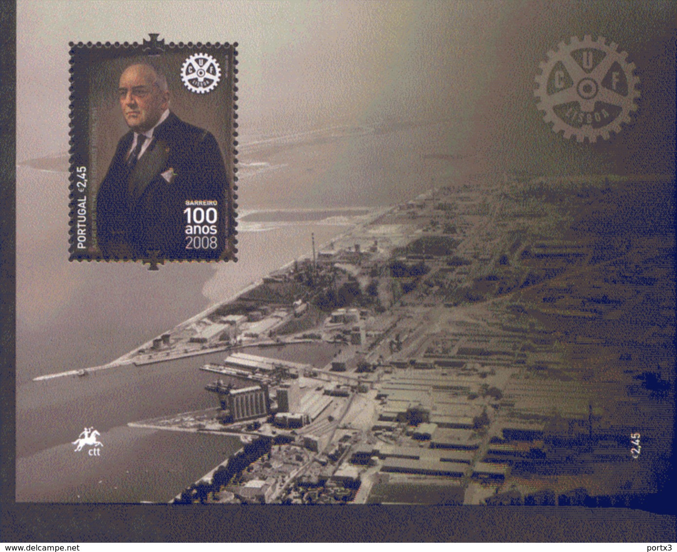 Por. Block 272 Alfredo Da Silva ** MNH Postfrisch - Hojas Bloque