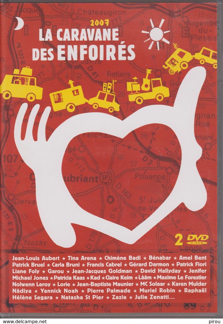 DVD LA CARAVANE DES ENFOIRES 2007 ( 2 DVD ) - DVD Musicales