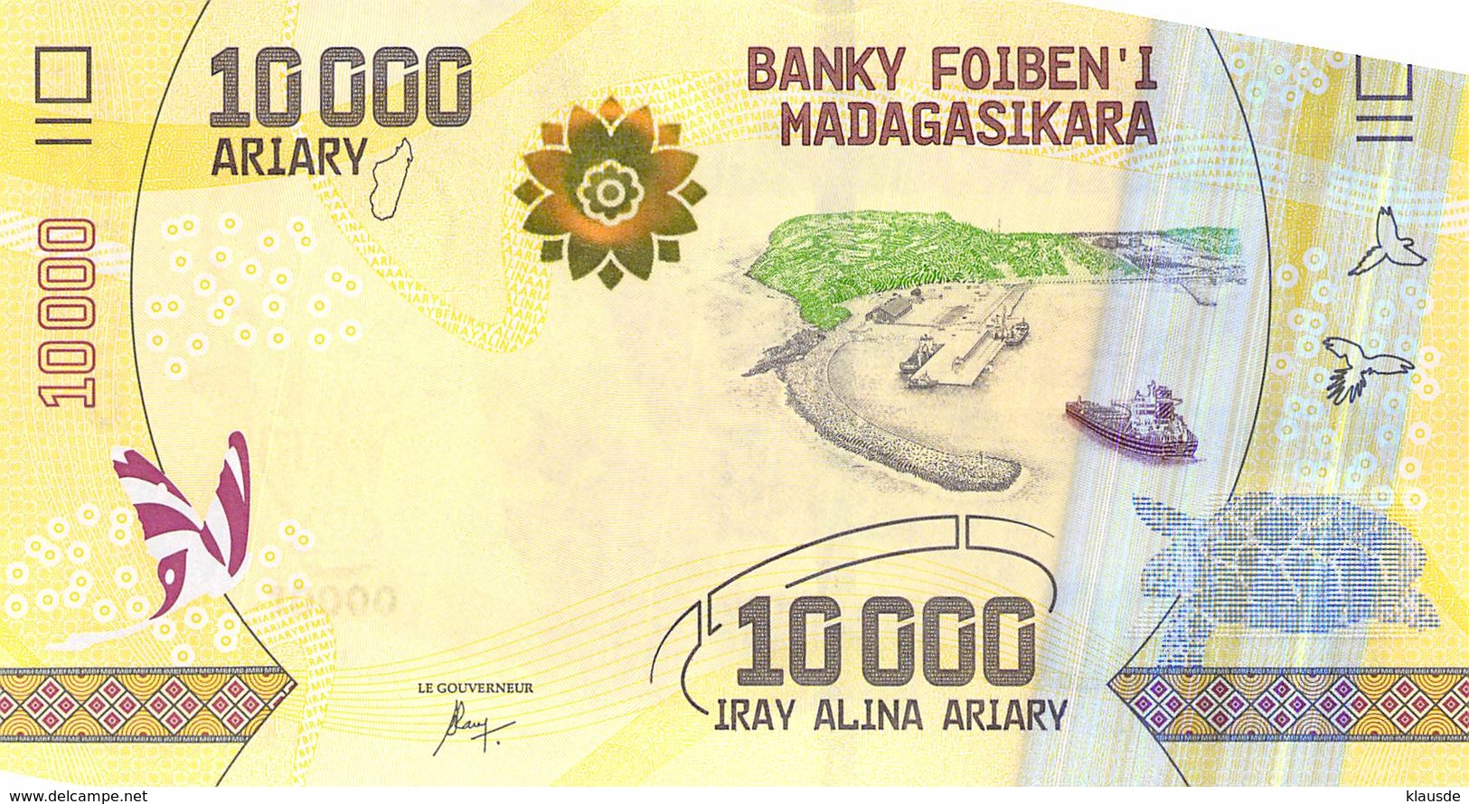 10 000 Ariary Madagaskar  UNC - Madagascar