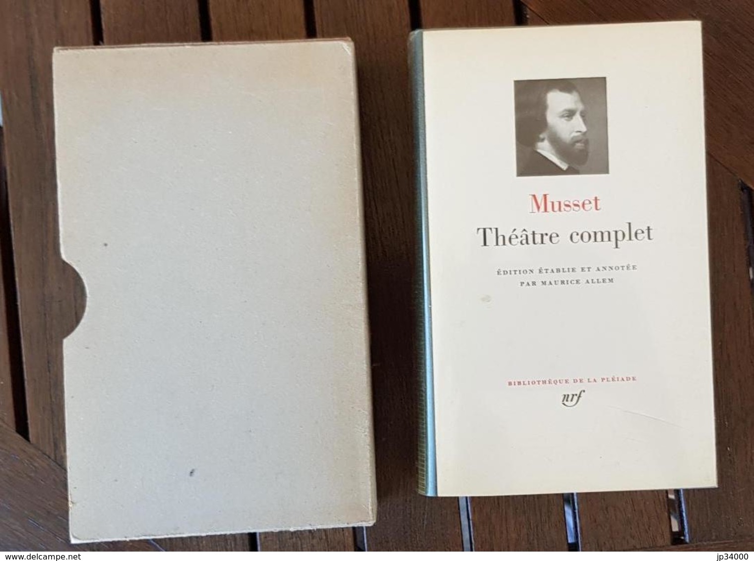 LA PLEIADE MUSSET. Théatre Complet.1968.bon état. Boitier + Jaquette+ Rodhoid - La Pléiade