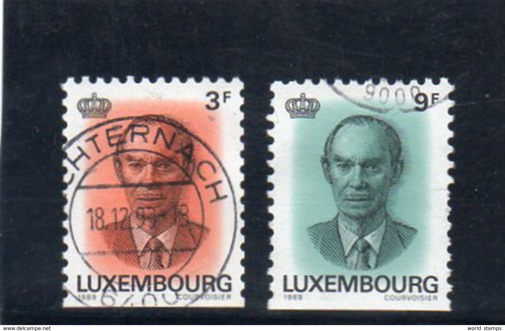 LUXEMBOURG 1989 O - Used Stamps