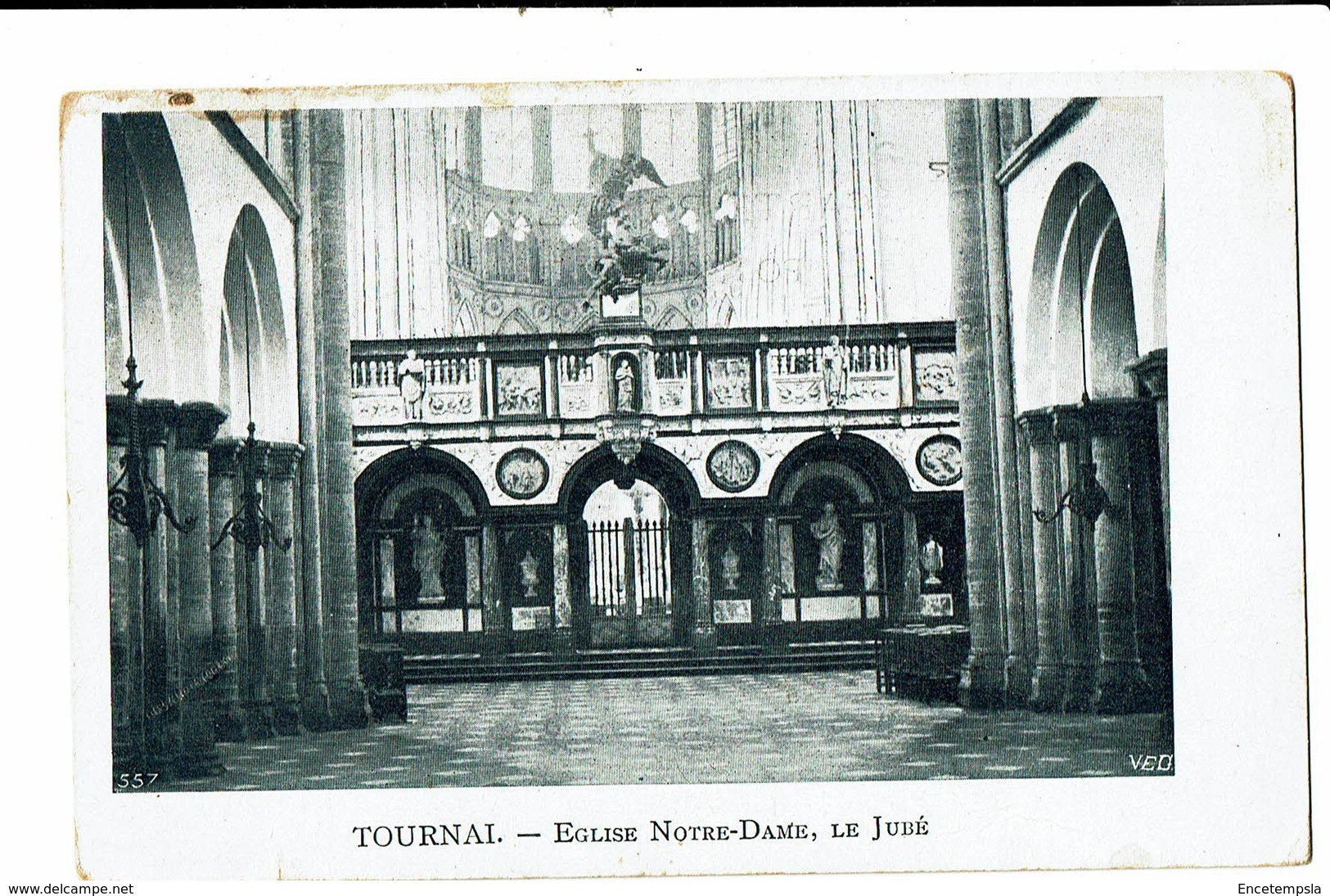 CPA - Carte Postale -  Belgique - Tournai- Le Jubé De L'Eglise Notre Dame-1902 - VM3479 - Tournai