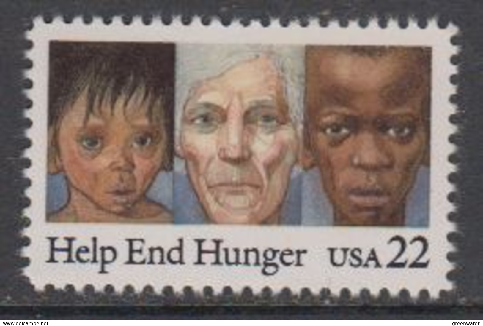 USA 1985 Help End Hunger 1v ** Mnh (43118G) - Unused Stamps