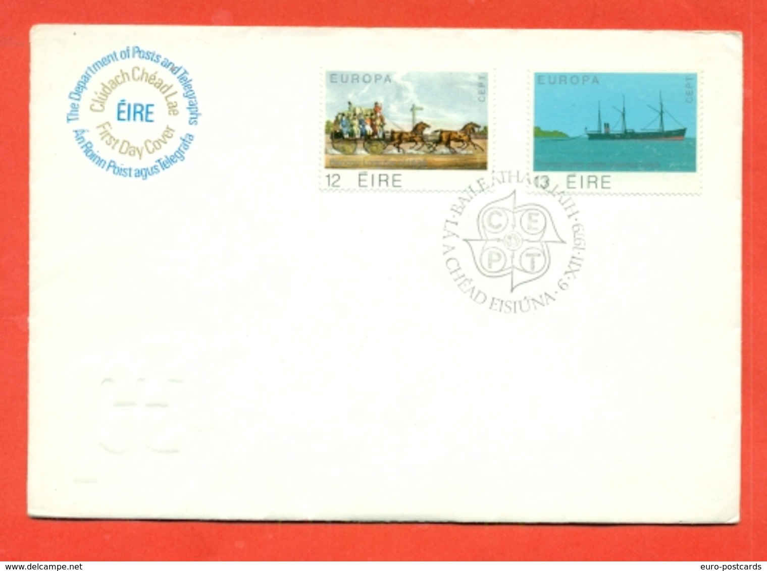 EUROPA - EUROPE- IRLANDA 1979 - CEPT - FDC