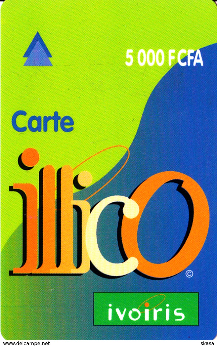 Prépayée Côte D'Ivoire Illico Ivoiris 5000 FCFA - Costa De Marfil