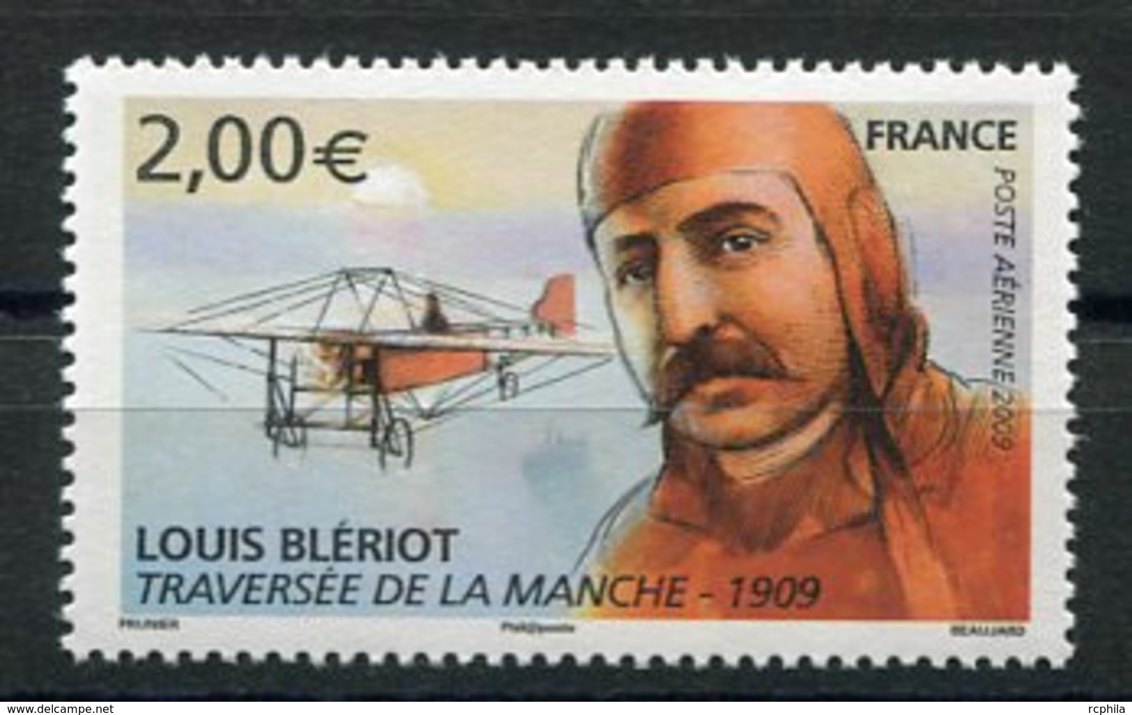 RC 12954 FRANCE PA N° 72 LOUIS BLÉRIOT A LA FACIALE NEUF ** TB - 1960-.... Mint/hinged