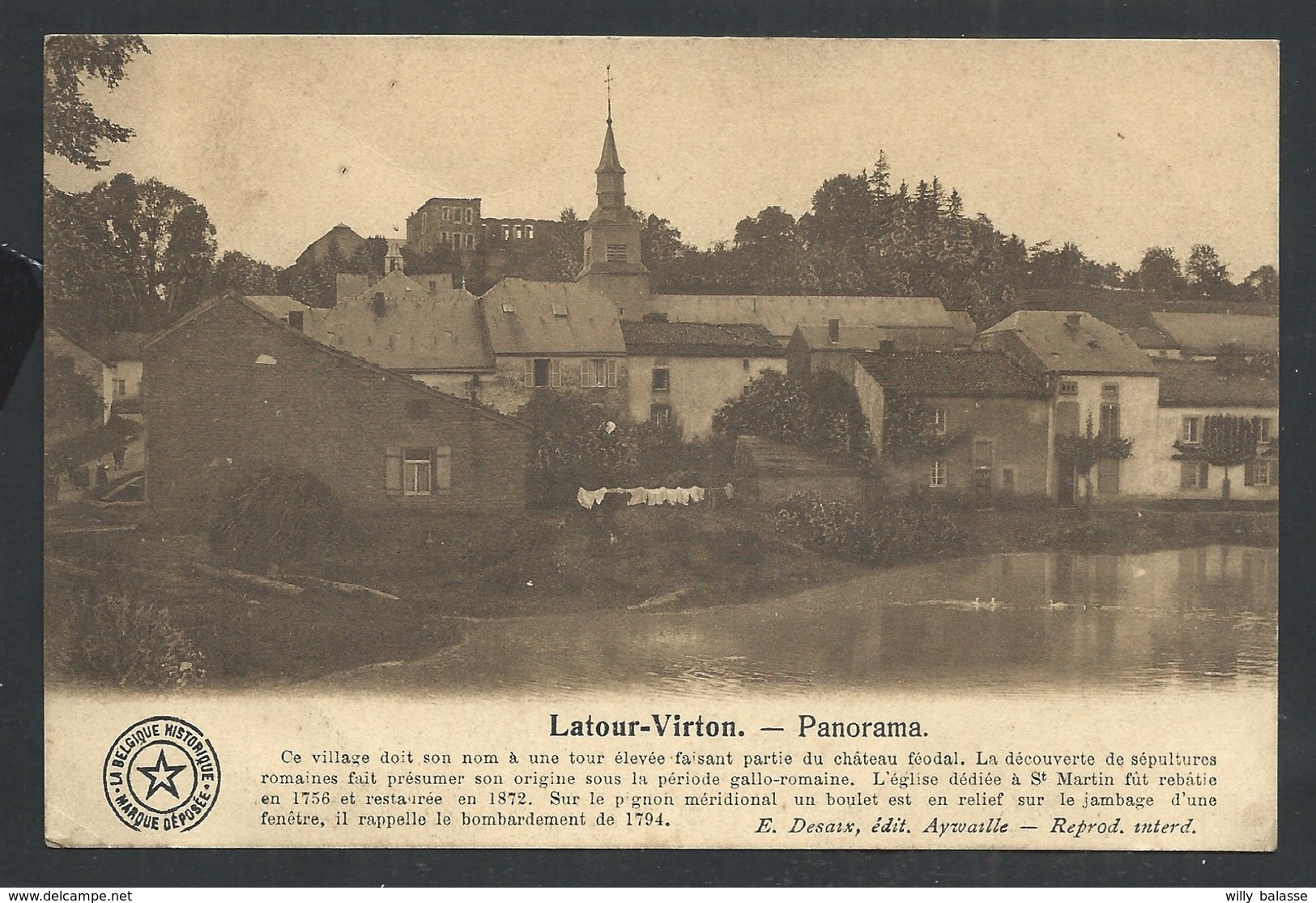 +++ CPA - A/A - LATOUR - VIRTON - Panorama - Desaix   // - Virton