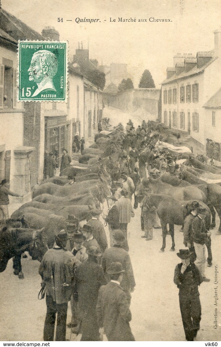 29   QUIMPER LE MARCHE AUX CHEVAUX - Quimper