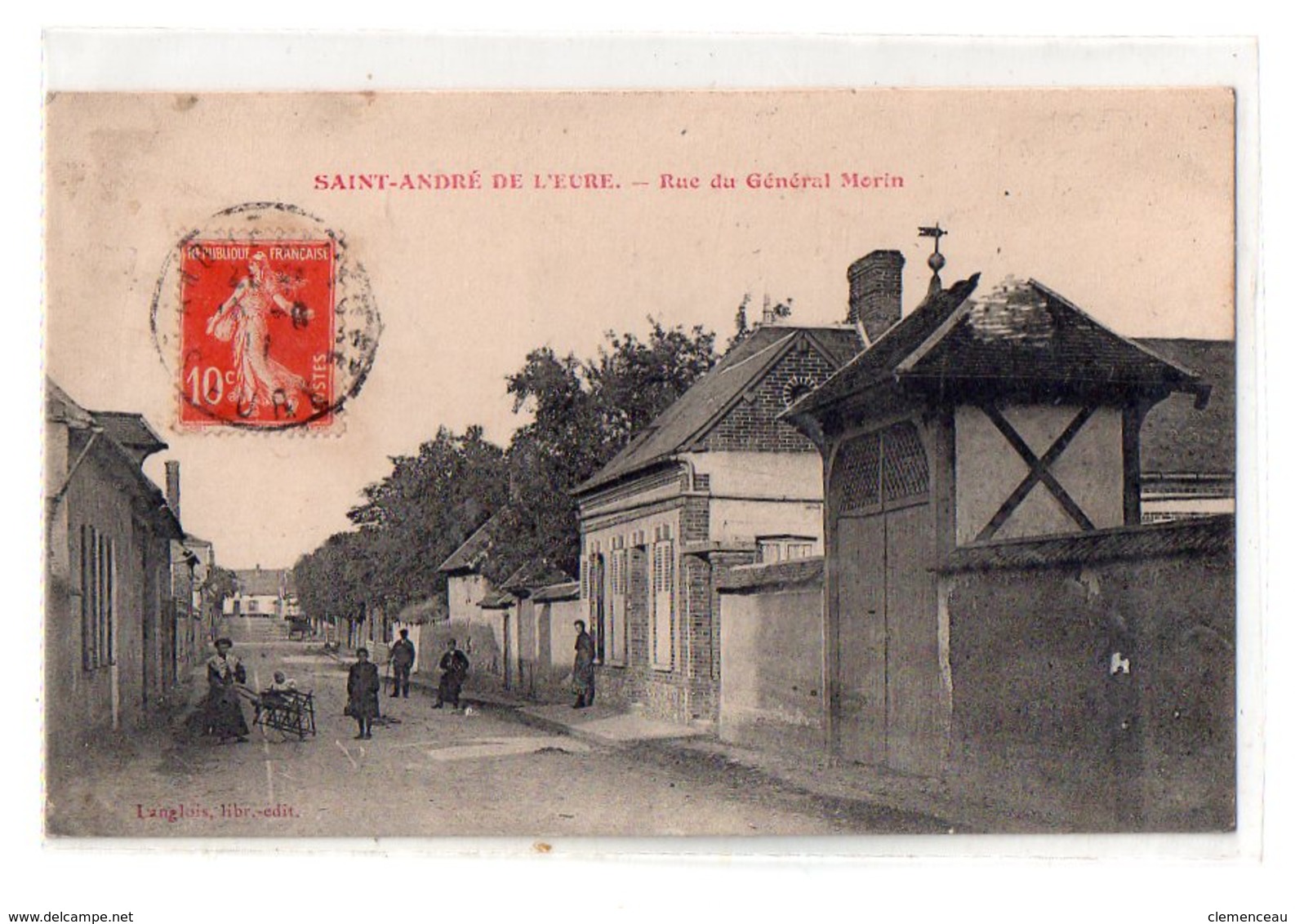 Saint Andre De L'eure Rue General Morin - Autres & Non Classés