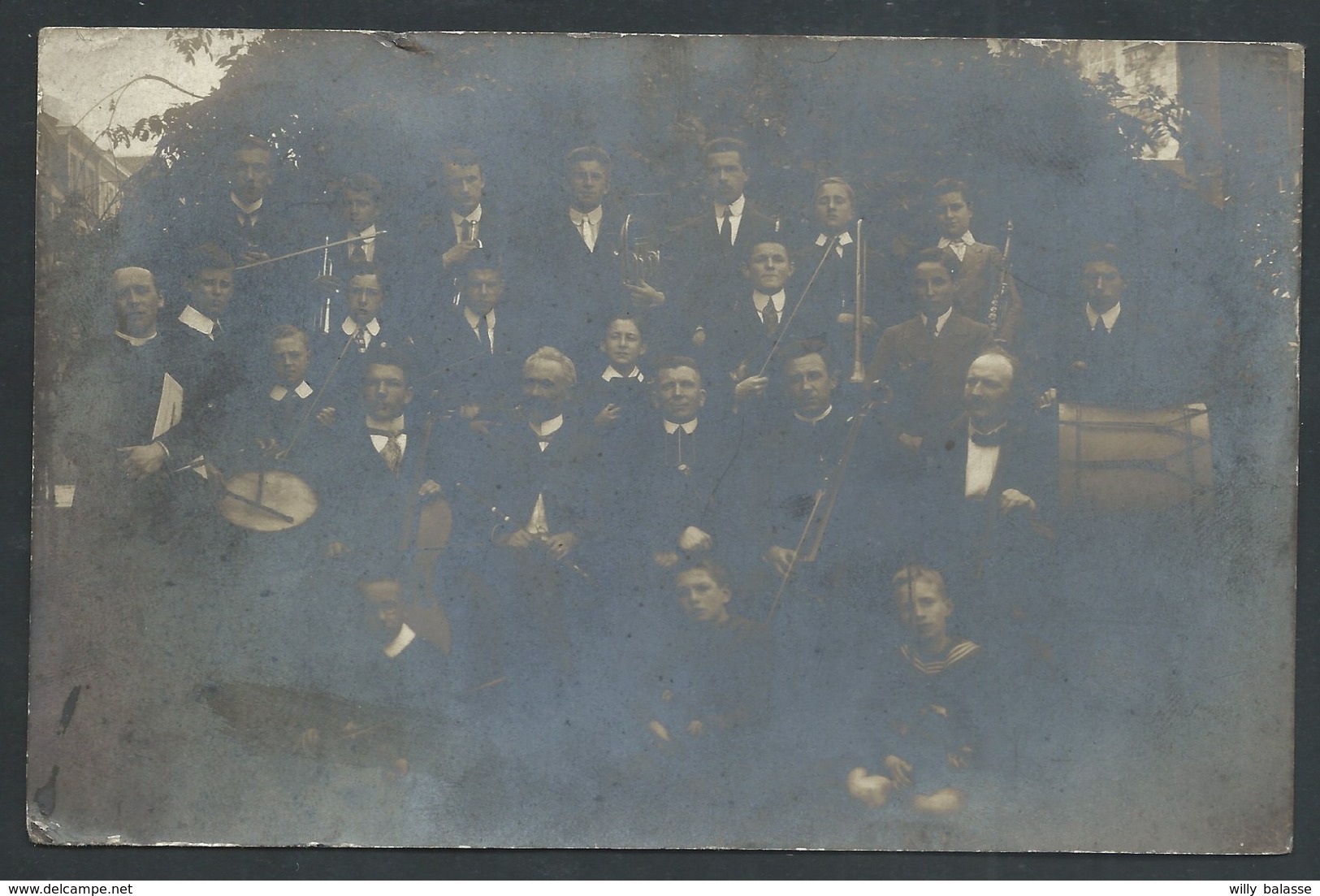 +++ CPA - Photo Carte - Foto Kaart - HERVE - Collège Marie Thérèse - Orchestre  - 1913  // - Herve