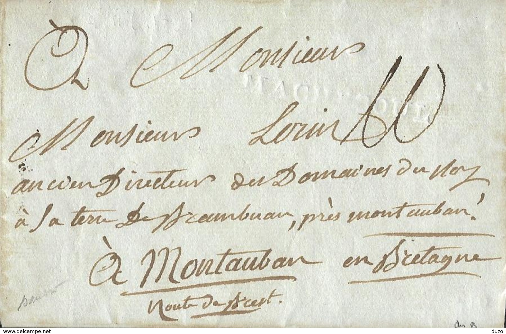 1791 Loire Inf - LAC 4/4/1791 - L3 (Lenain) Machecoul Ind. 24 Avec Certificat D'Authenticité (TB). Cote 1200 € - 2 Scans - 1701-1800: Précurseurs XVIII