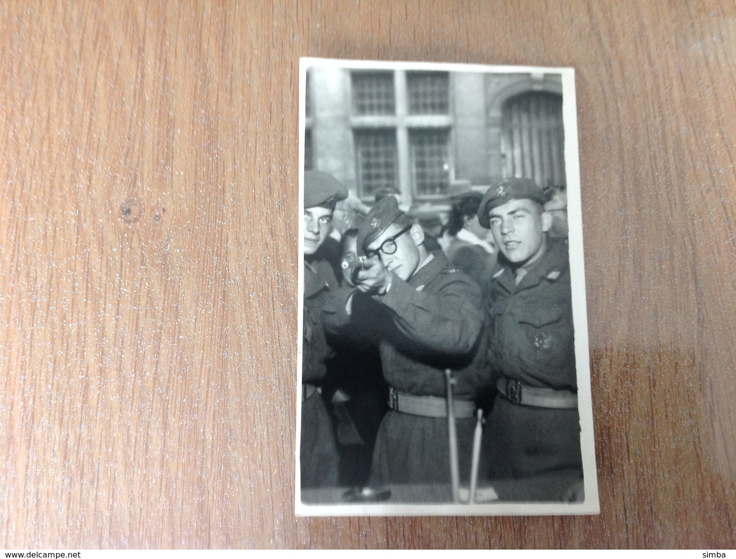 Photo Carte Tir à Pipe  Militaires Foire Kermesse - Autres & Non Classés