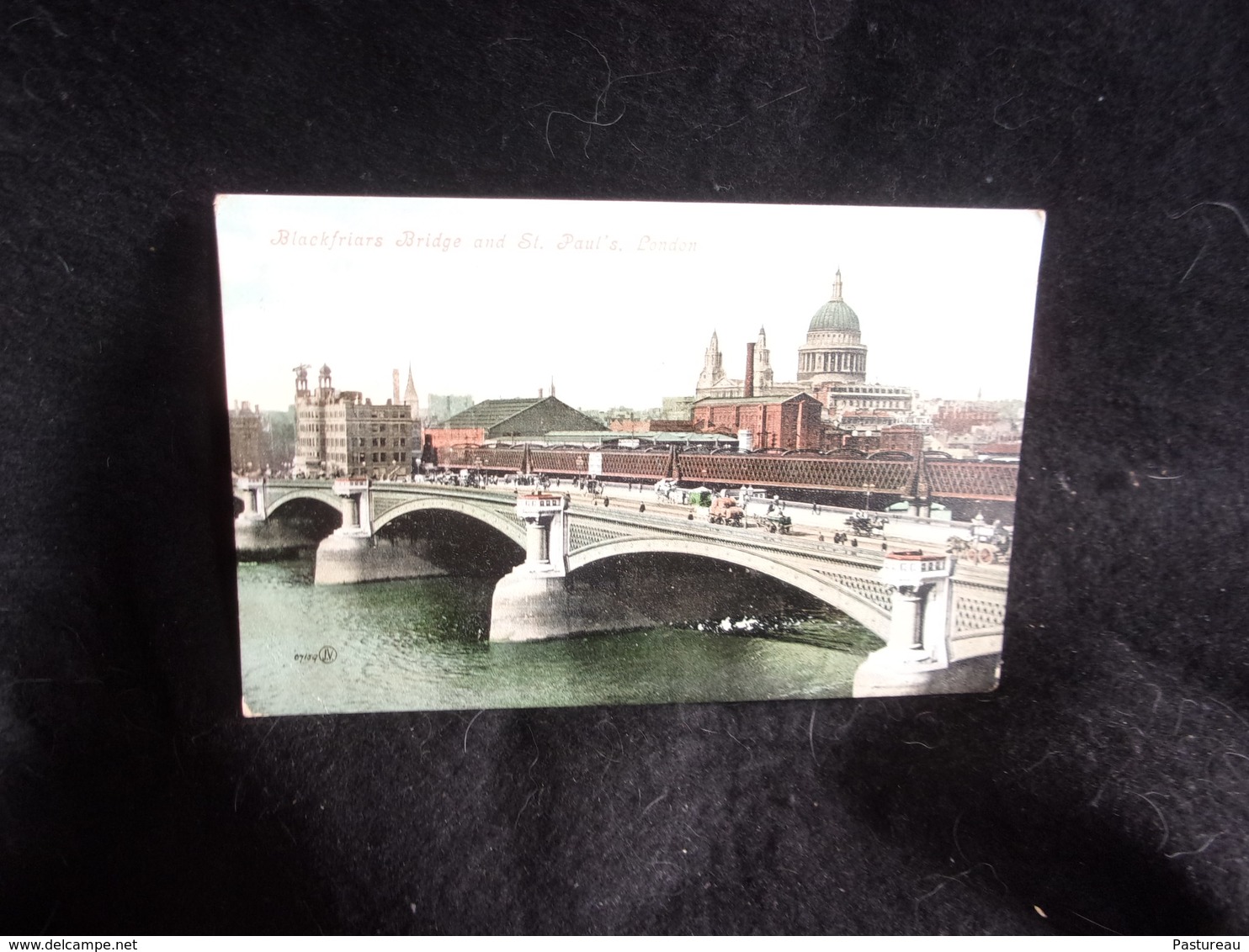 London.Blackfriars Bridge And St . Paul 's  . Voir  2 Scans . - Autres & Non Classés