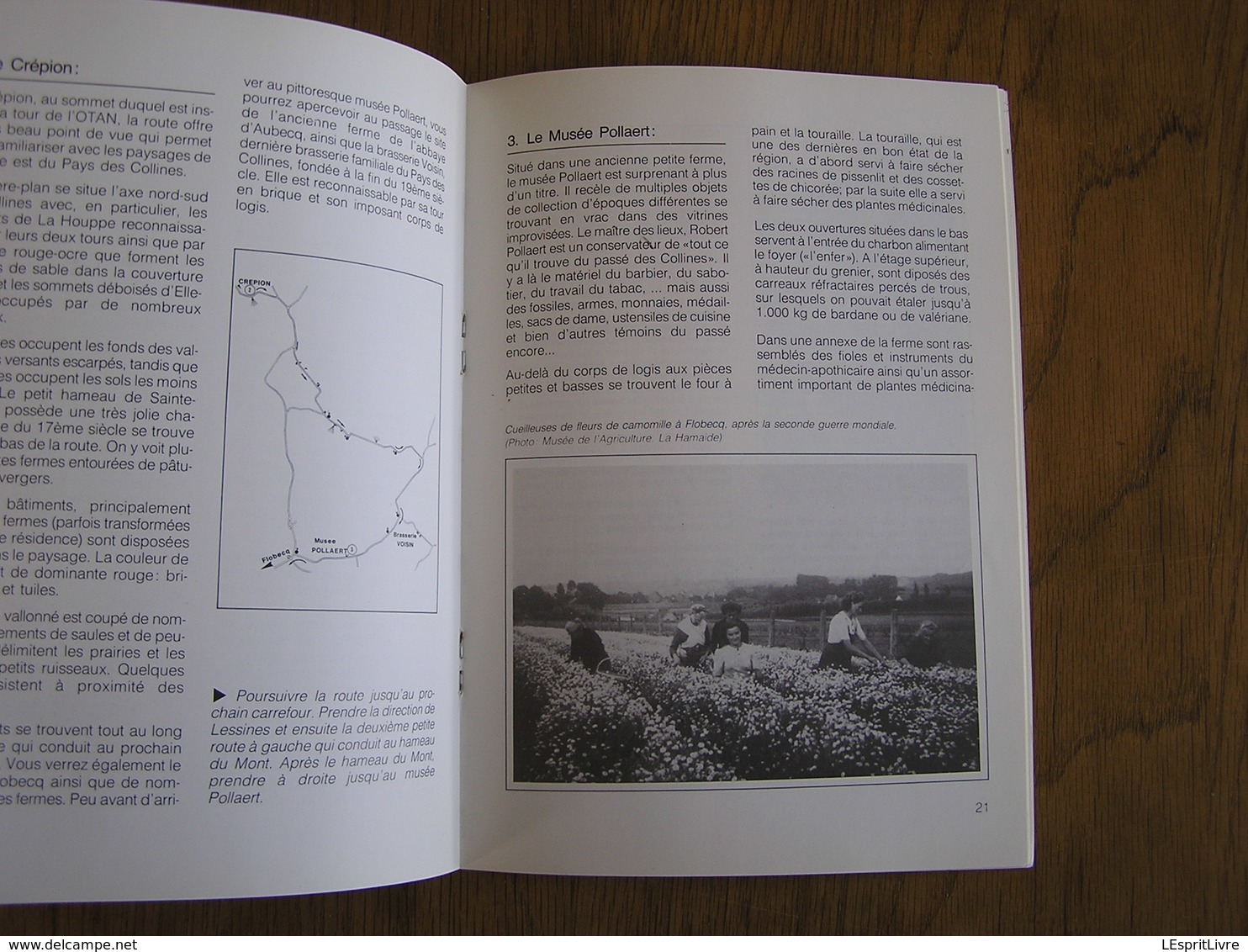 HOMMES ET PAYSAGES N° 2 Itinéraire du Pays des Collines Régionalisme Hainaut Flobecq Ellezelles Tabac Wodecq Agriculture